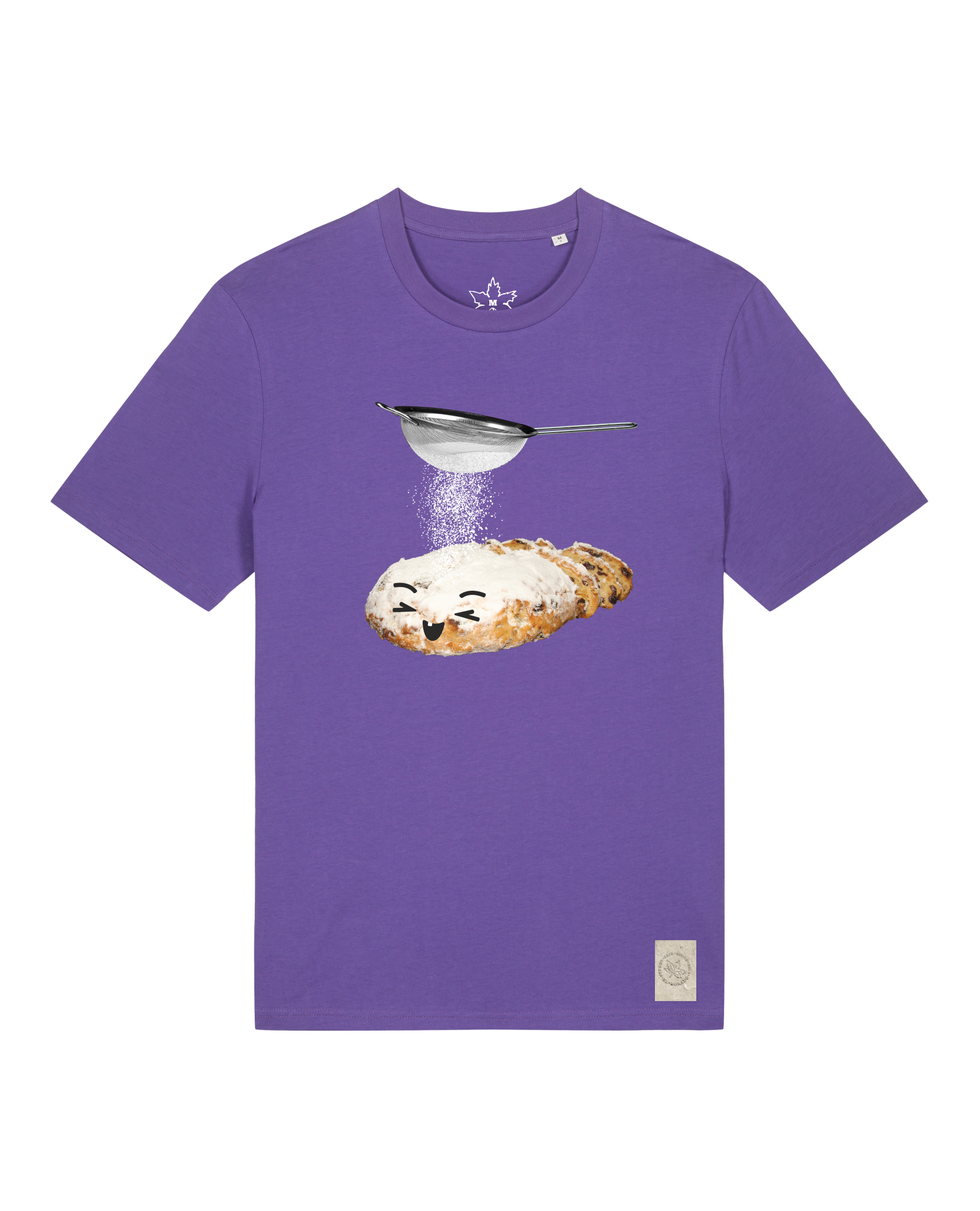 bio-unisex-medium fit-tshirt-stollen-sttu169-blaukraut-front