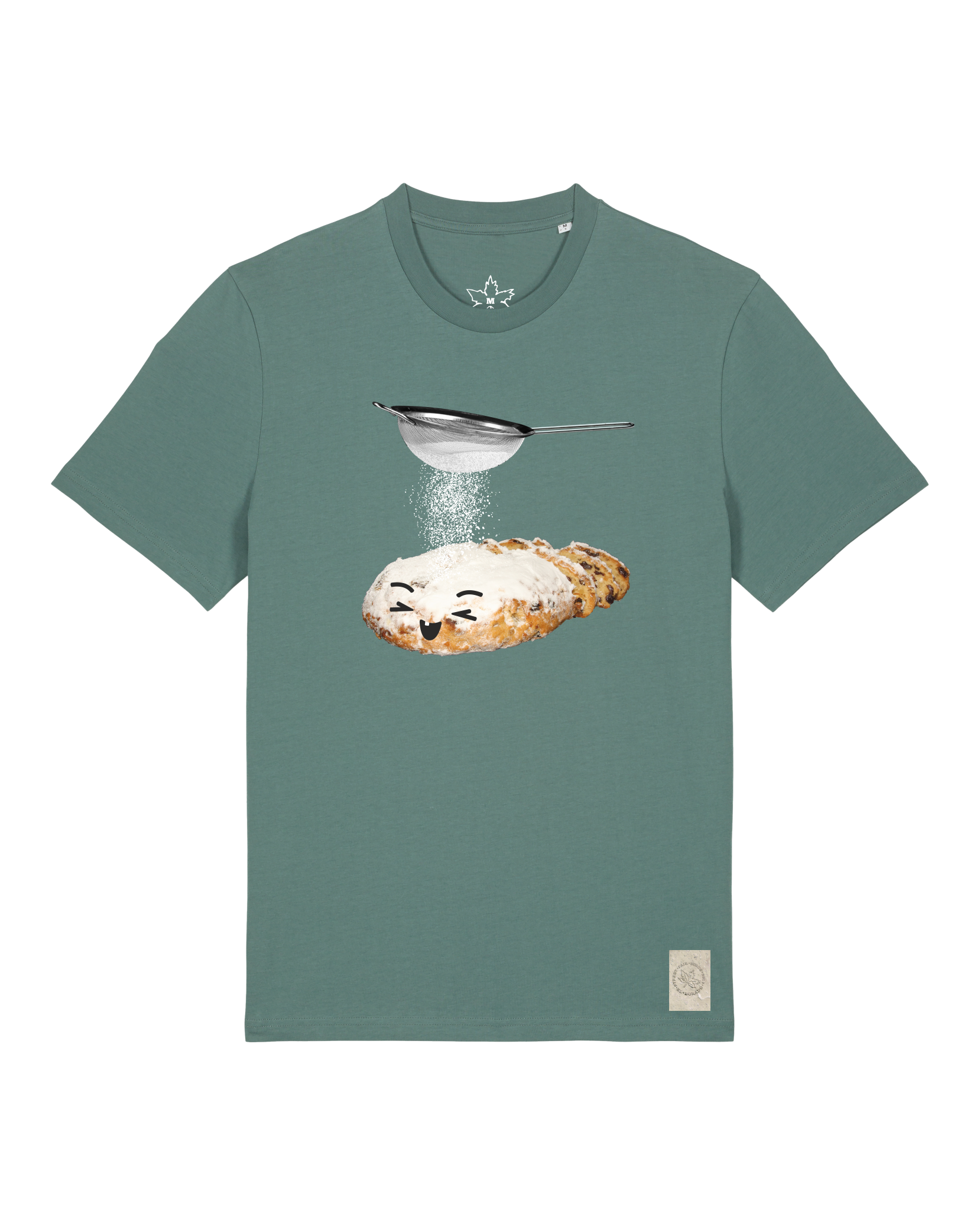 bio-unisex-medium fit-tshirt-stollen-sttu169-blautanne-front