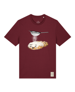 bio-unisex-medium fit-tshirt-stollen-sttu169-burgunder rot-front