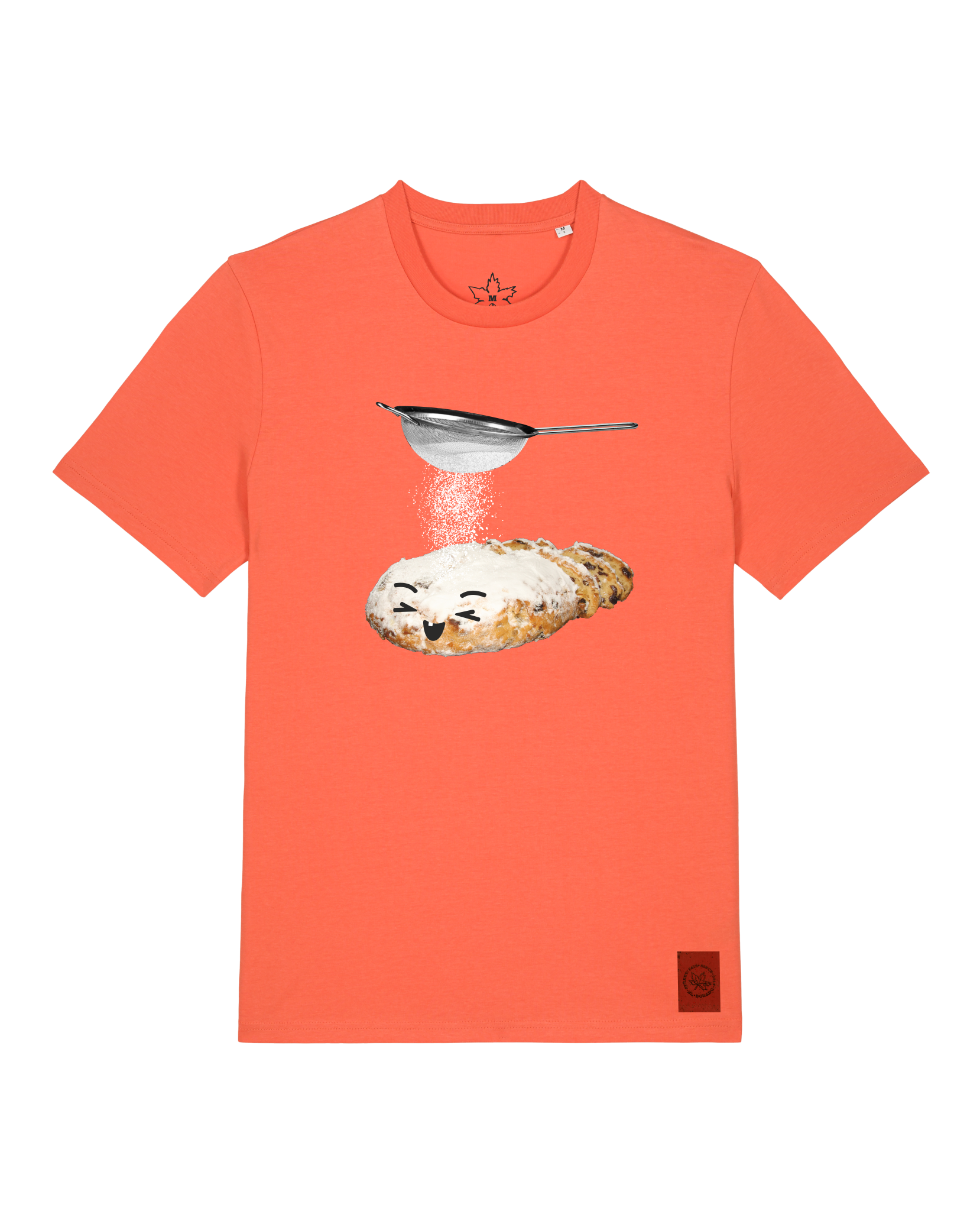 bio-unisex-medium fit-tshirt-stollen-sttu169-mandarine-front