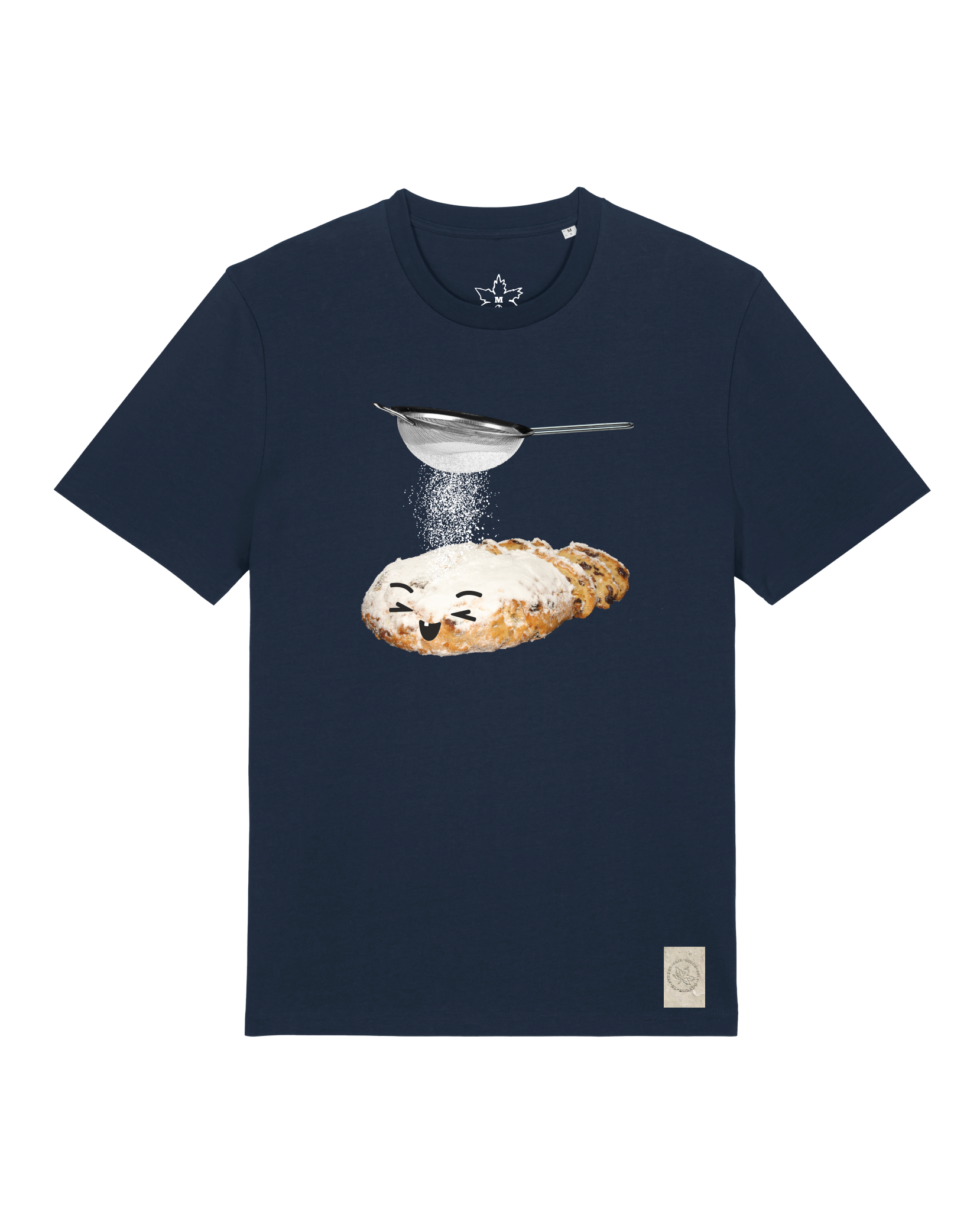 bio-unisex-medium fit-tshirt-stollen-sttu169-marine-front