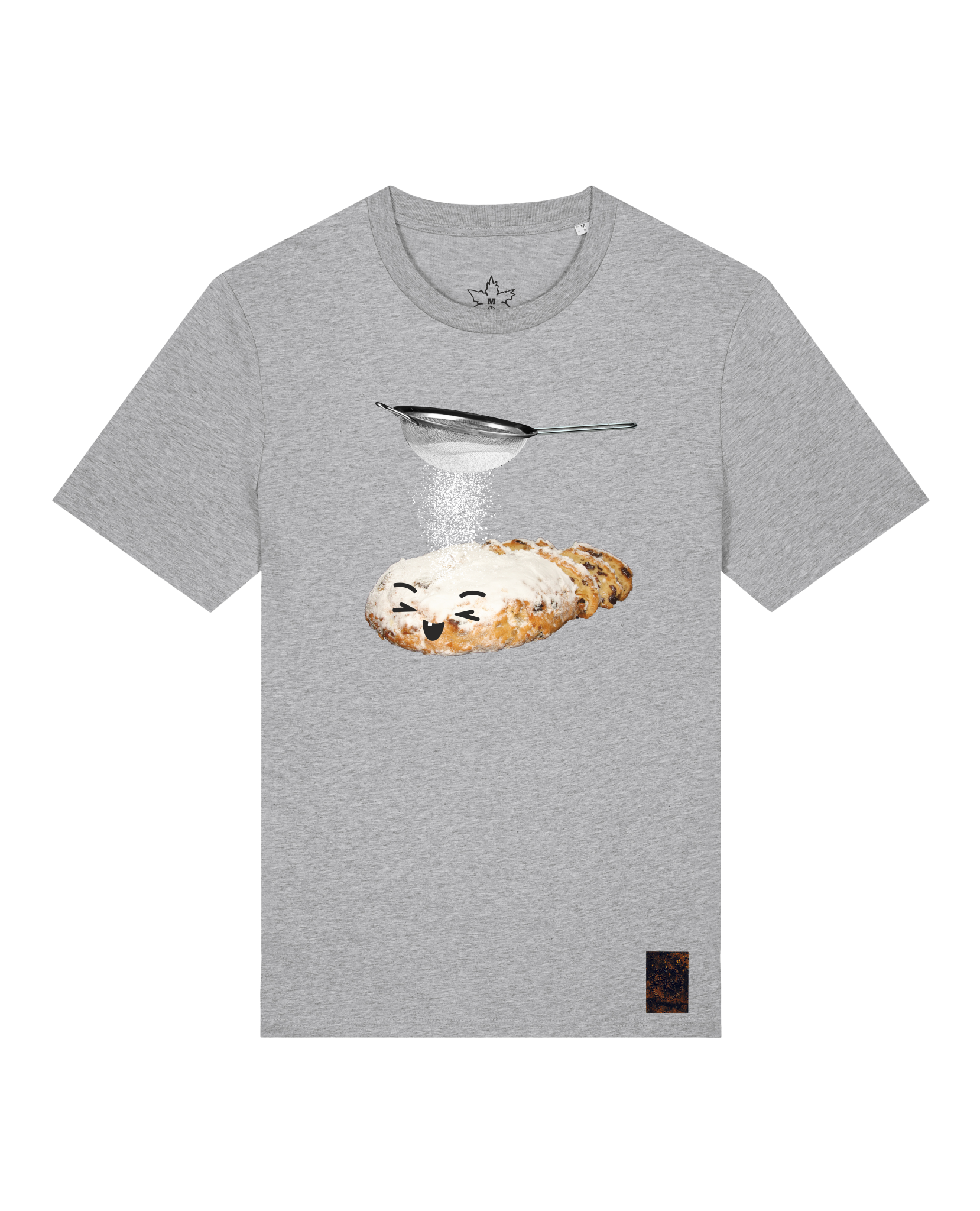 bio-unisex-medium fit-tshirt-stollen-sttu169-mausgrau-front