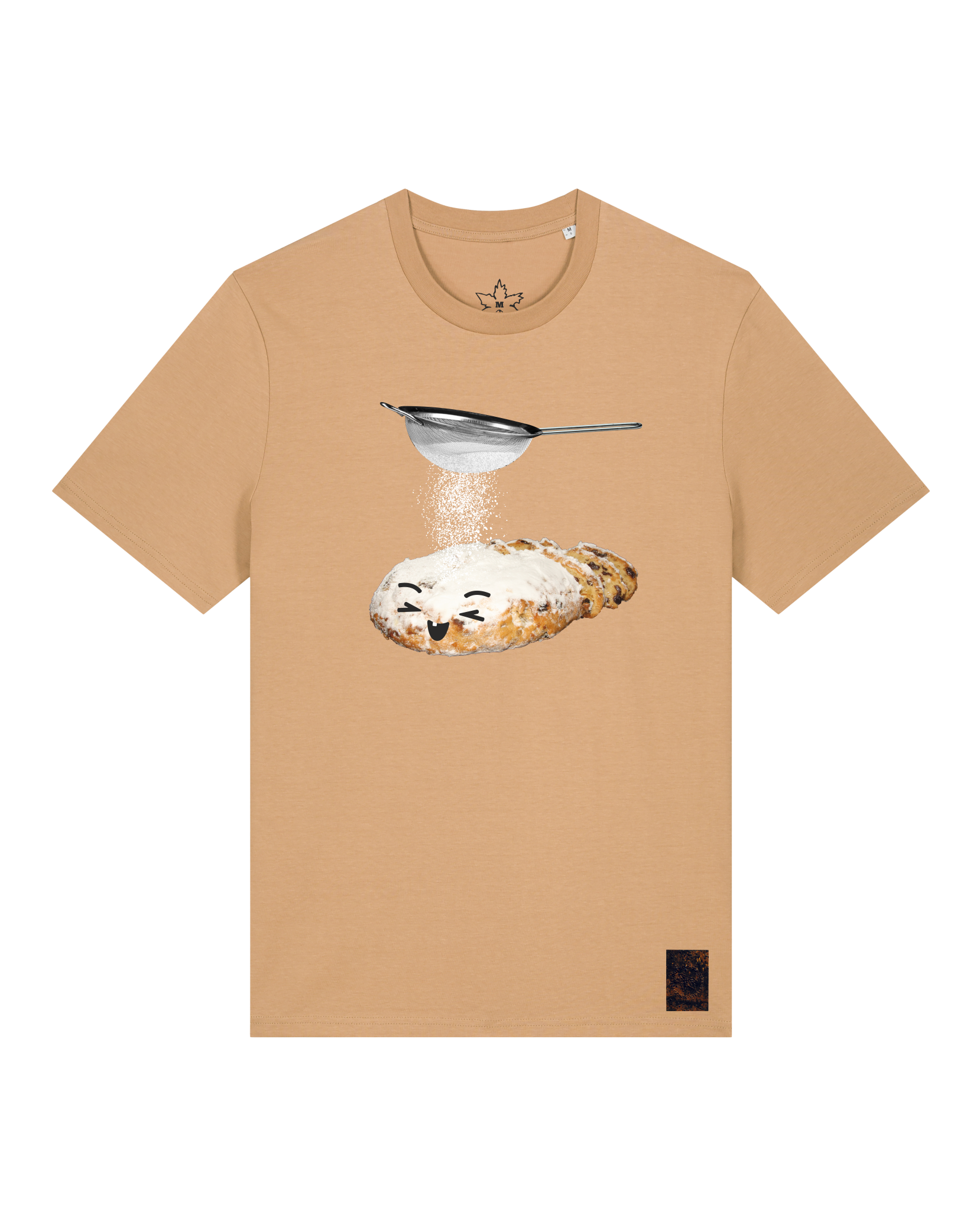 bio-unisex-medium fit-tshirt-stollen-sttu169-meersand-front