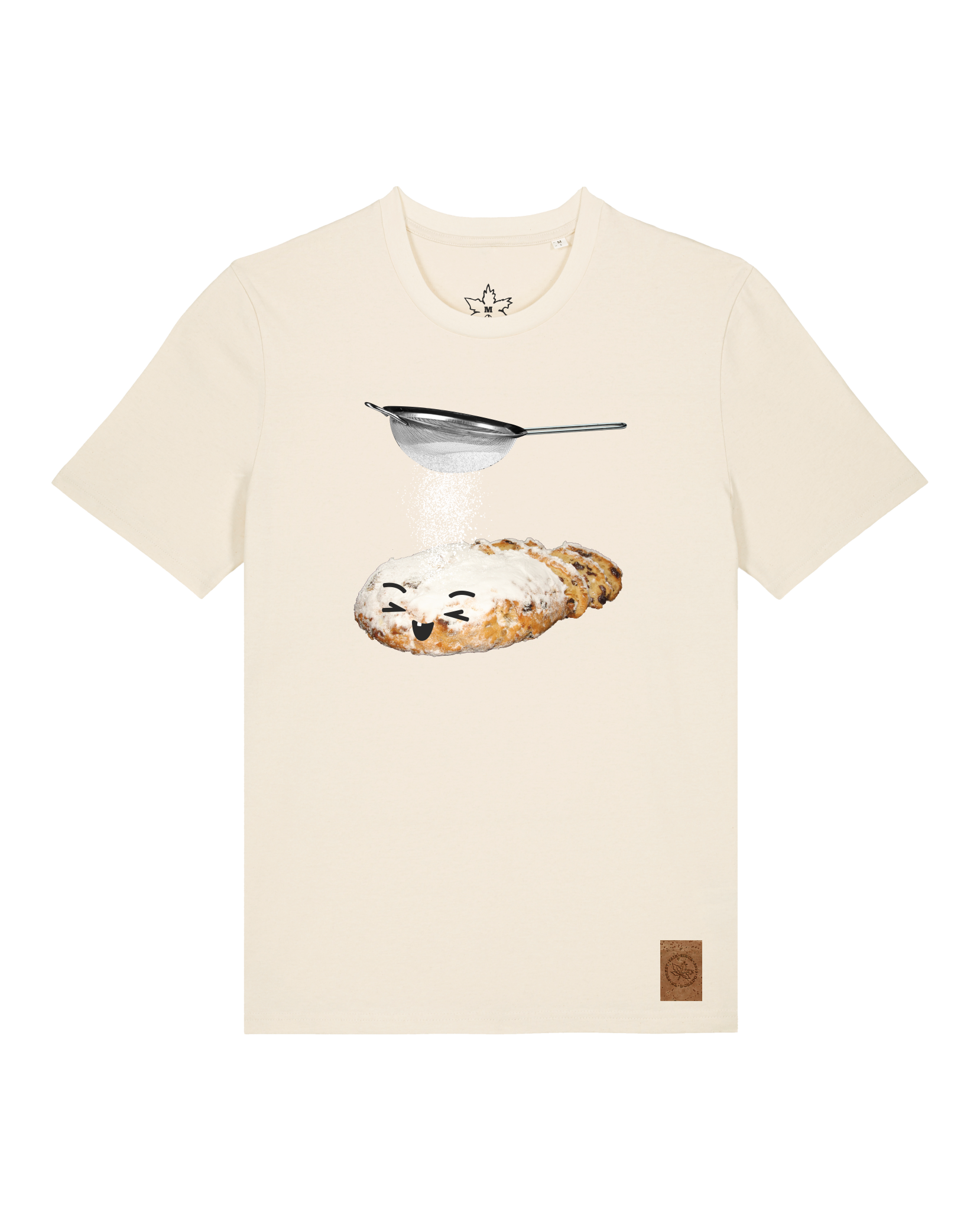 bio-unisex-medium fit-tshirt-stollen-sttu169-natur-front