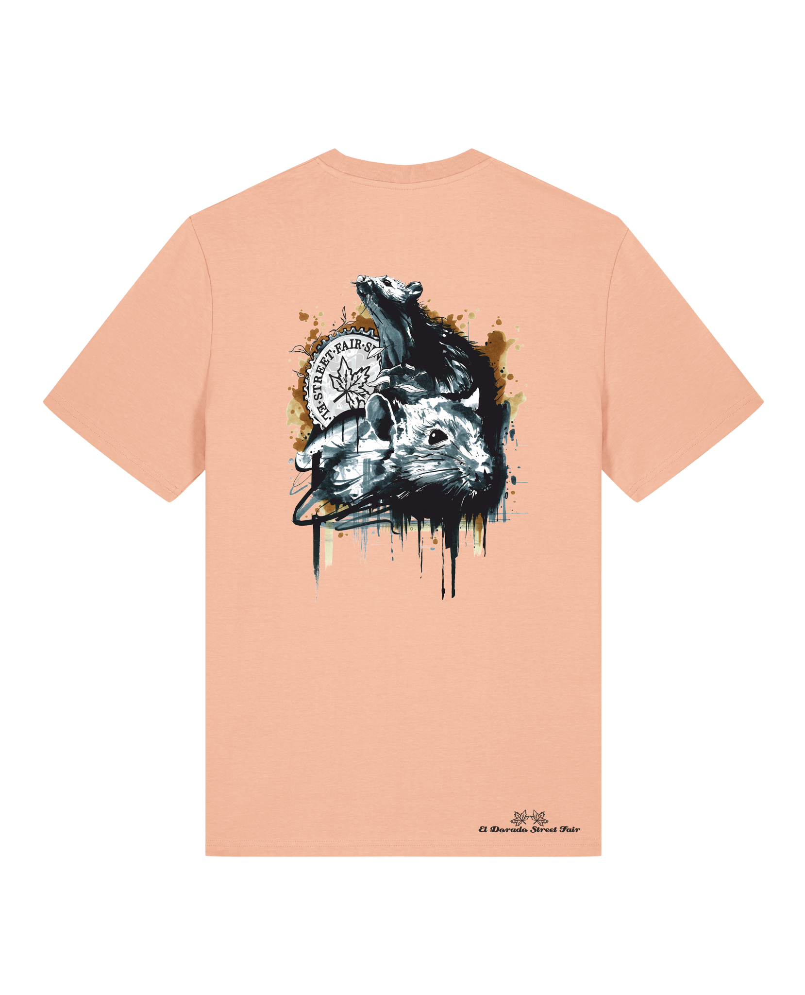 Bio Unisex Medium Fit T-Shirt Subchannel Staff (Backprint)