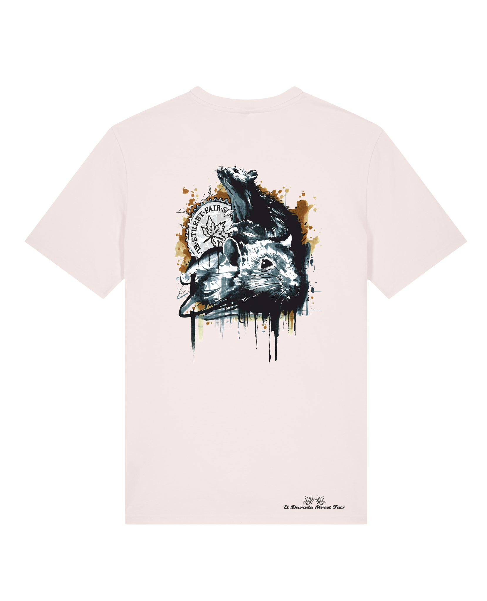 Bio Unisex Medium Fit T-Shirt Subchannel Staff (Backprint)