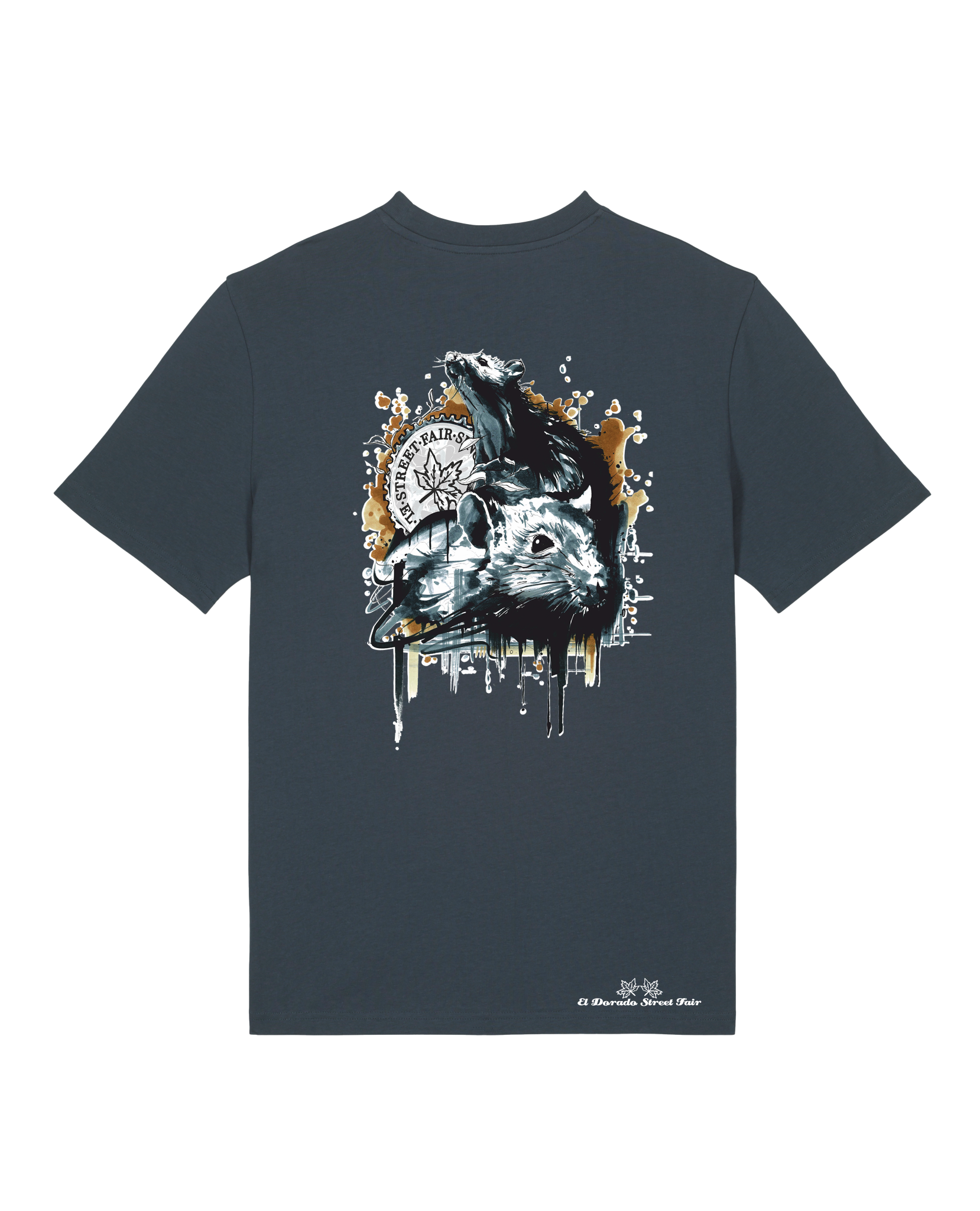 Bio Unisex Medium Fit T-Shirt Subchannel Staff (Backprint)