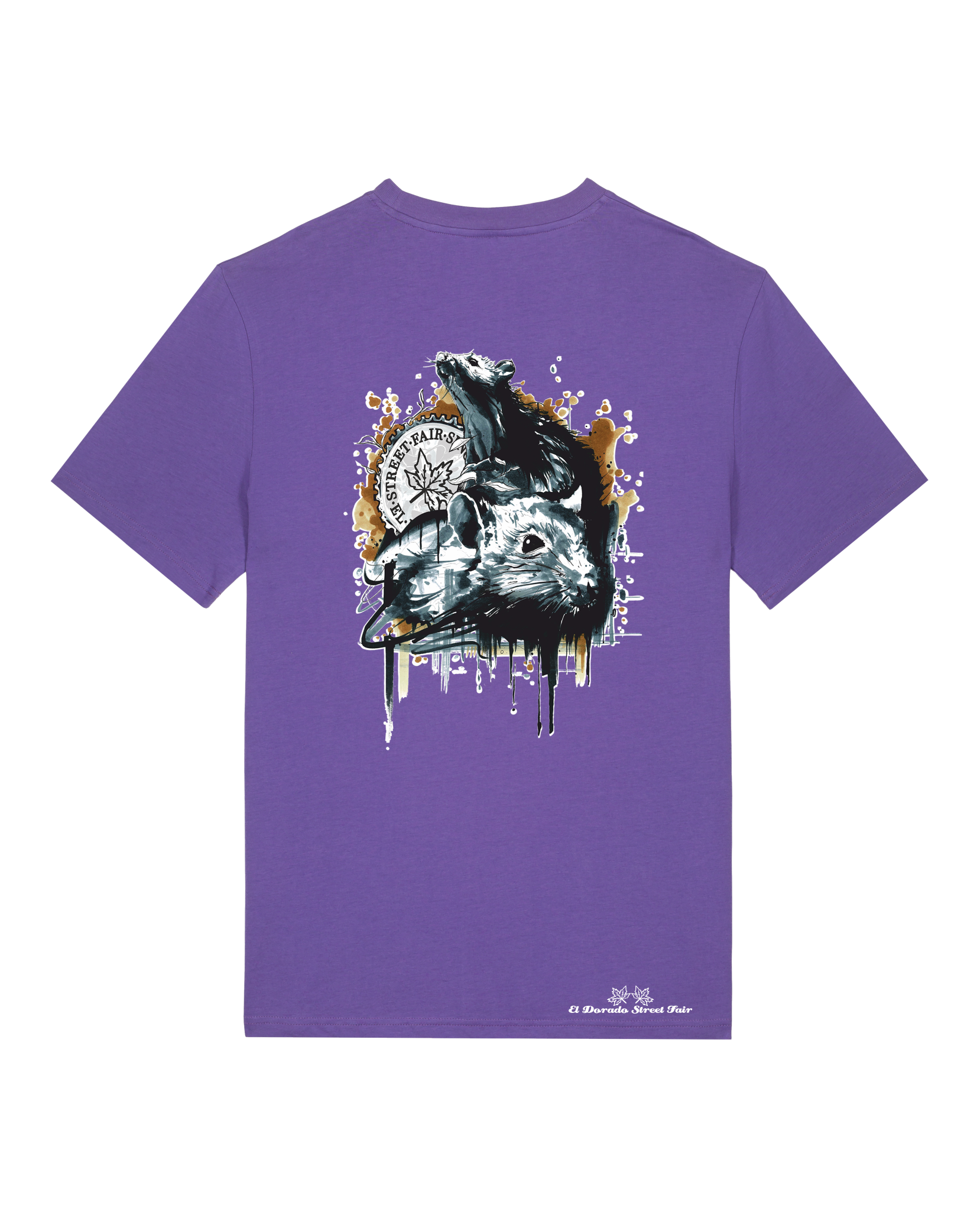 Bio Unisex Medium Fit T-Shirt Subchannel Staff (Backprint)