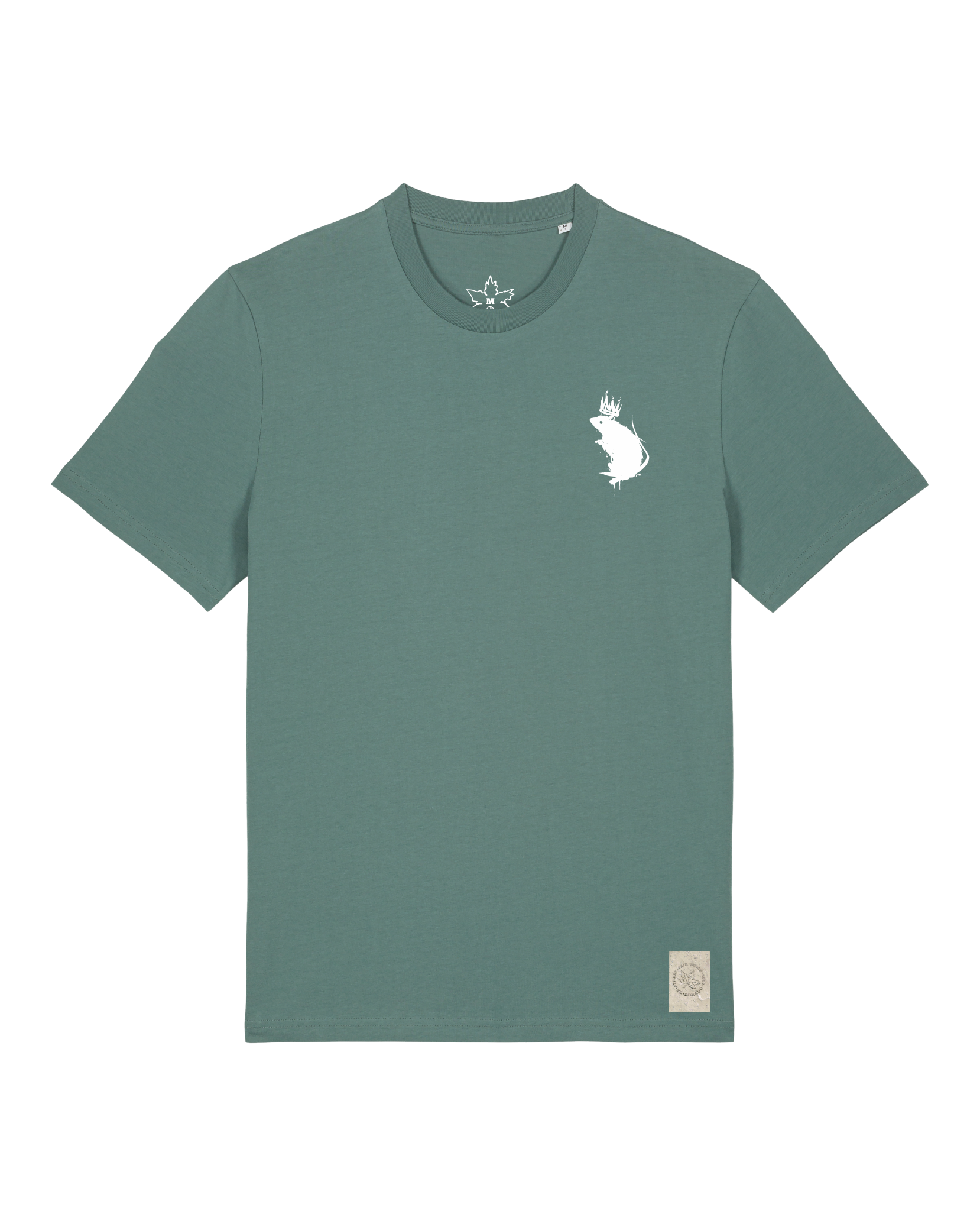 bio-unisex-medium fit-tshirt-subchannel staff (backprint)-sttu169-blautanne-front