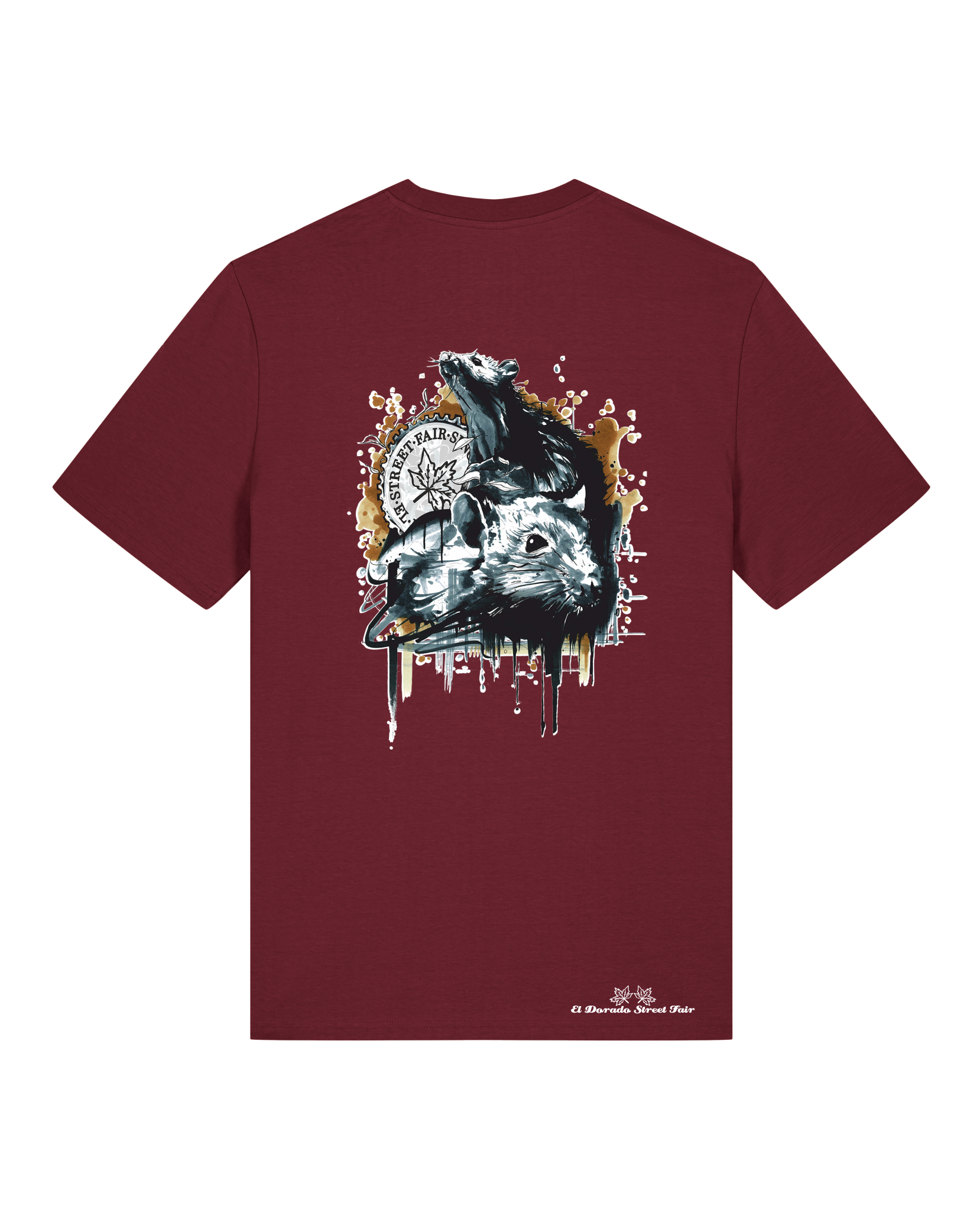 Bio Unisex Medium Fit T-Shirt Subchannel Staff (Backprint)