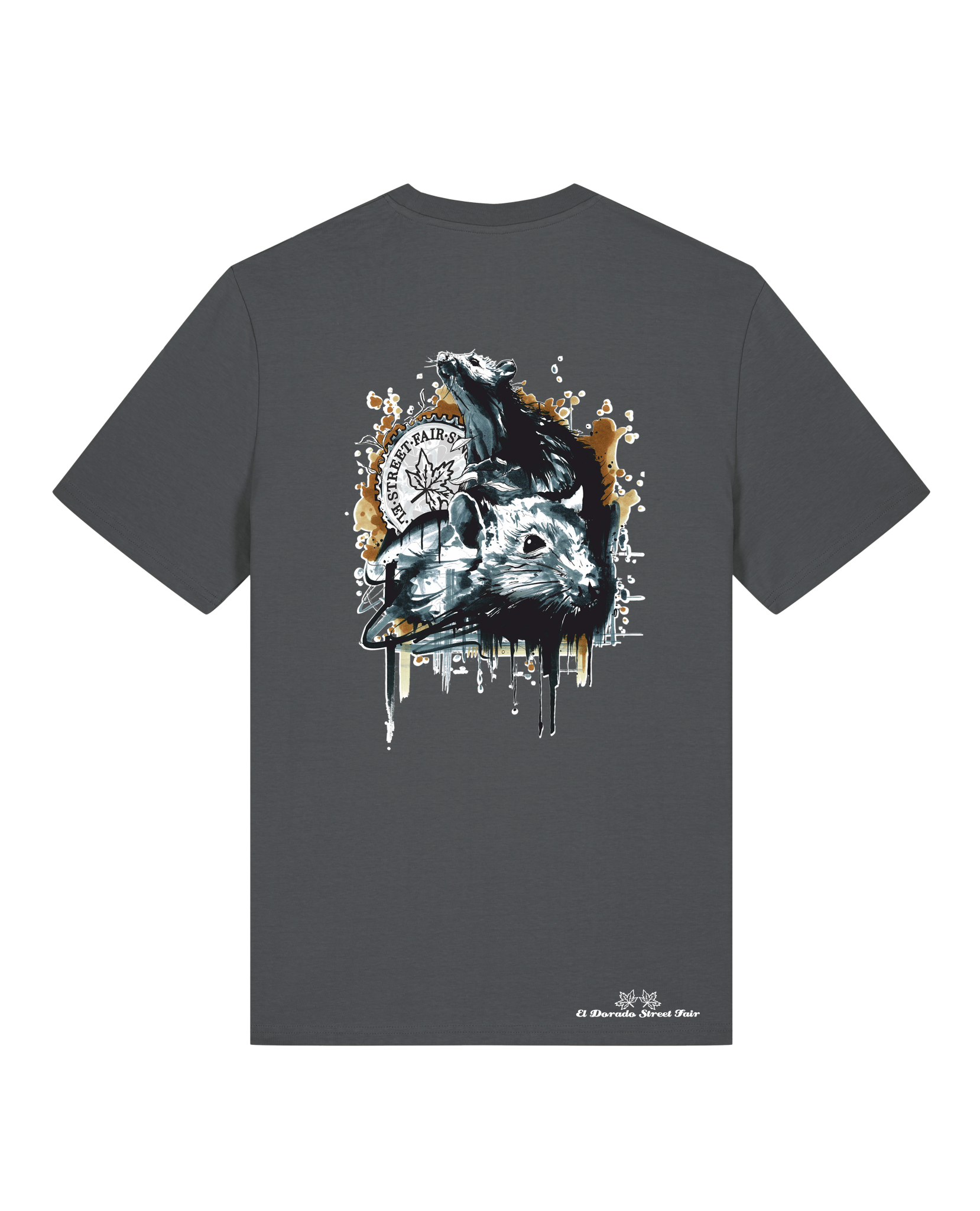 Bio Unisex Medium Fit T-Shirt Subchannel Staff (Backprint)