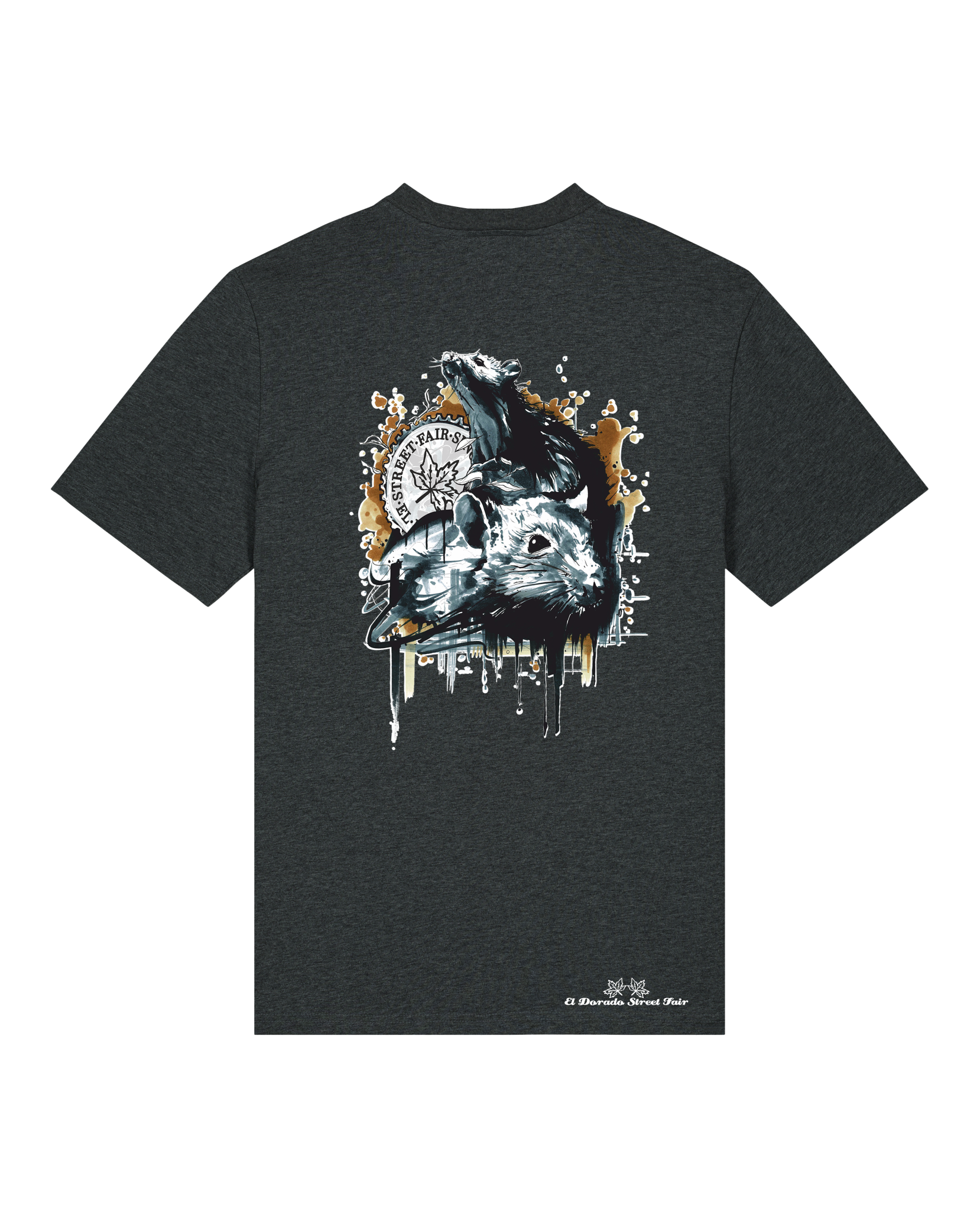Bio Unisex Medium Fit T-Shirt Subchannel Staff (Backprint)