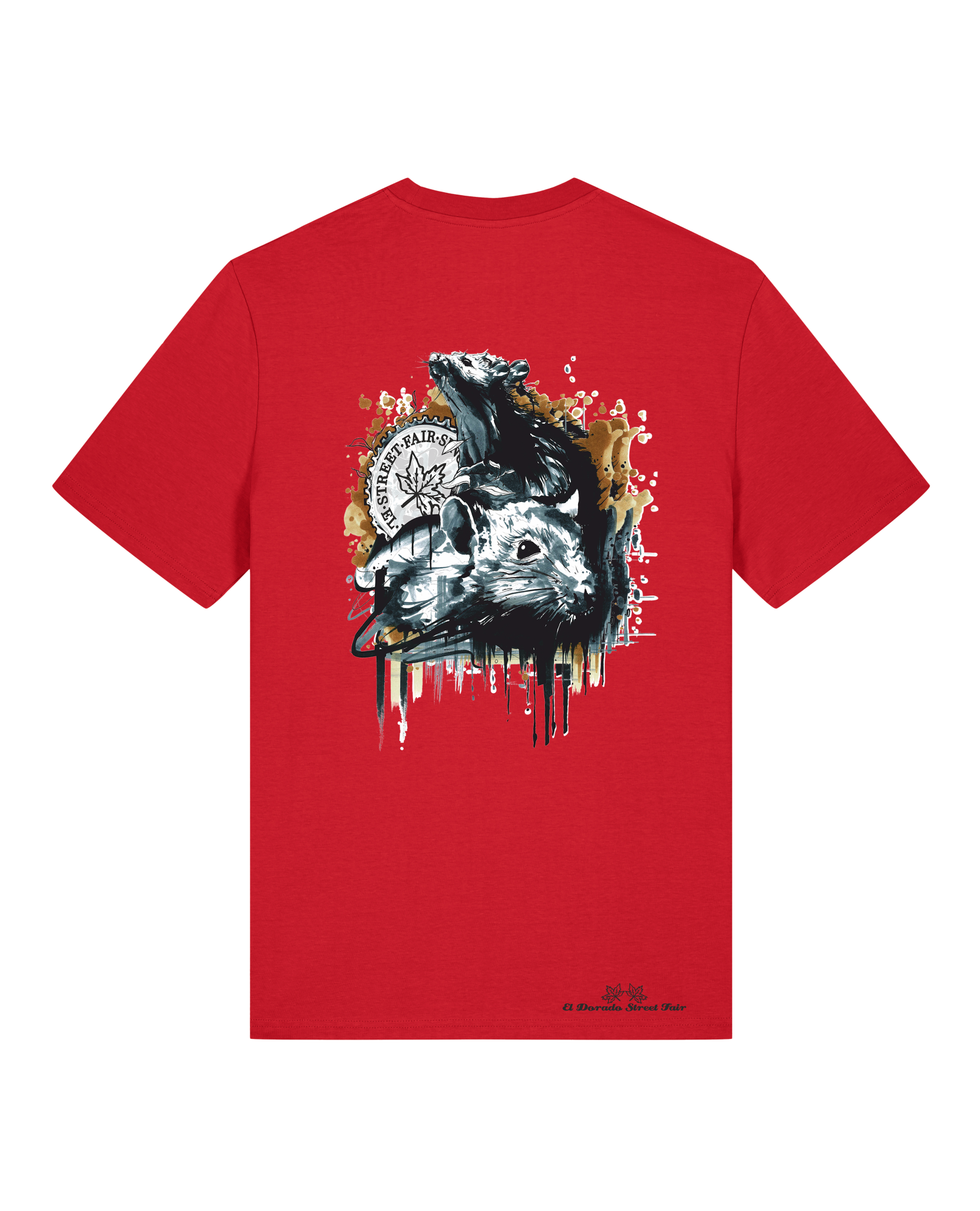 Bio Unisex Medium Fit T-Shirt Subchannel Staff (Backprint)