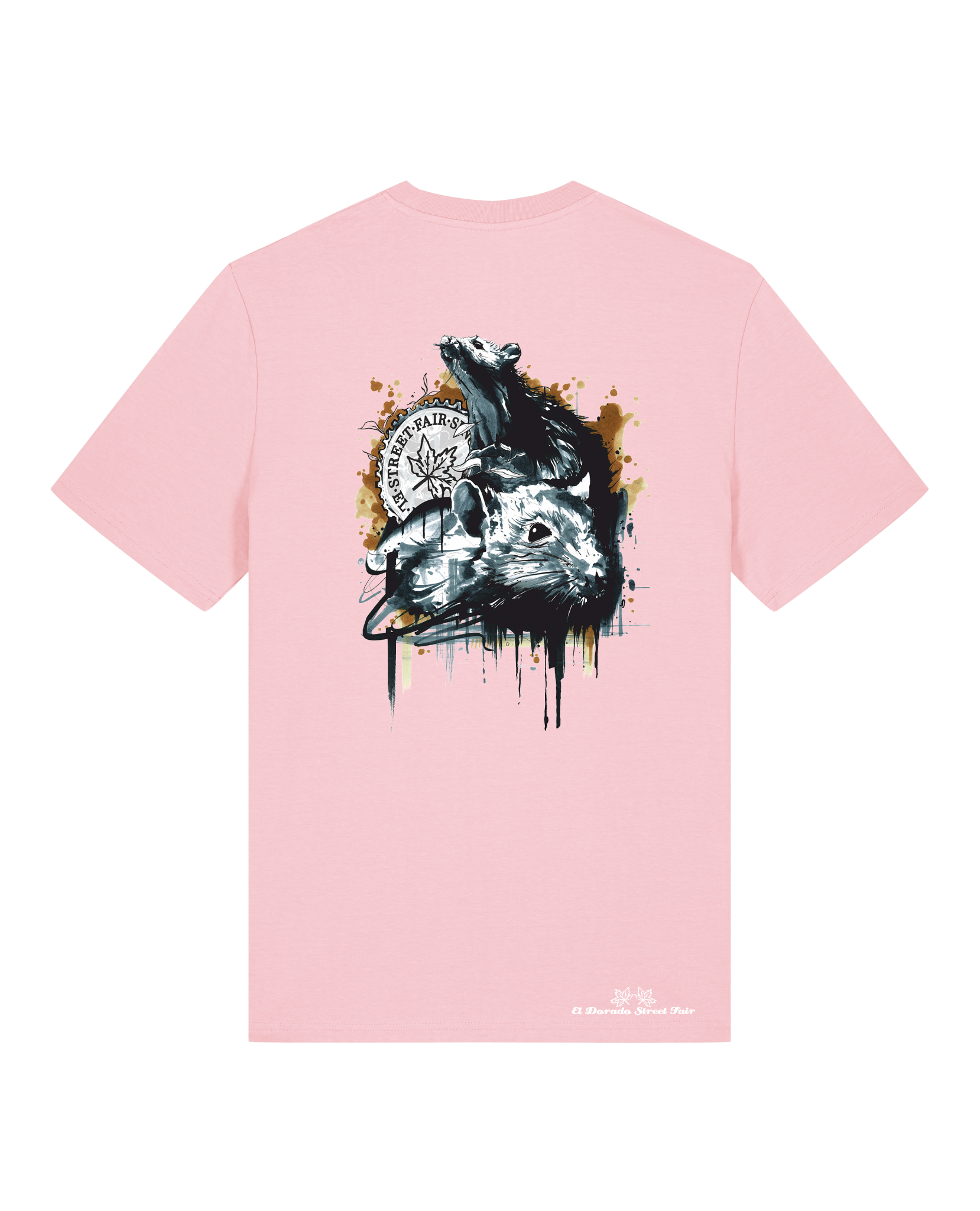 Bio Unisex Medium Fit T-Shirt Subchannel Staff (Backprint)