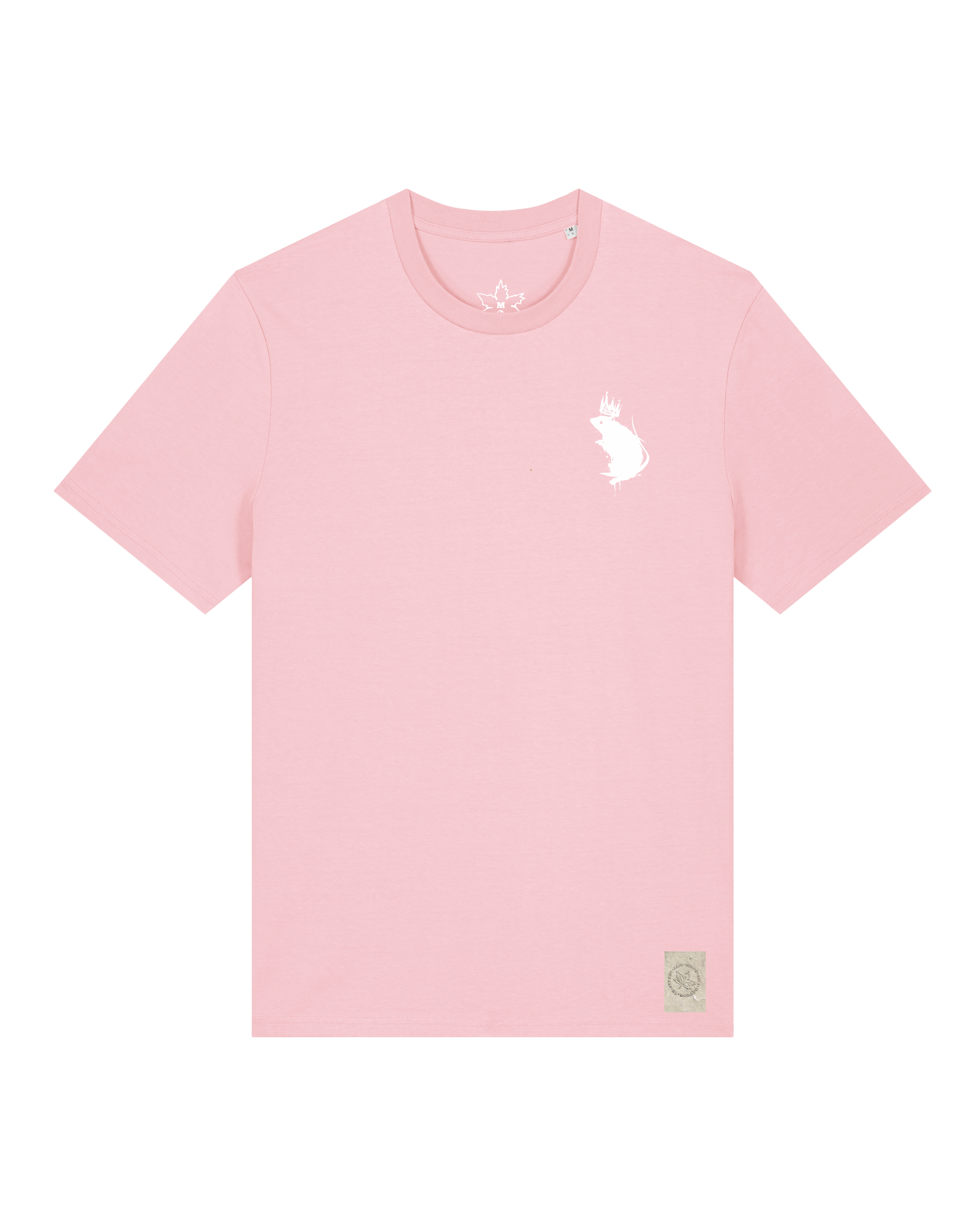 bio-unisex-medium fit-tshirt-subchannel staff (backprint)-sttu169-flamingo-front