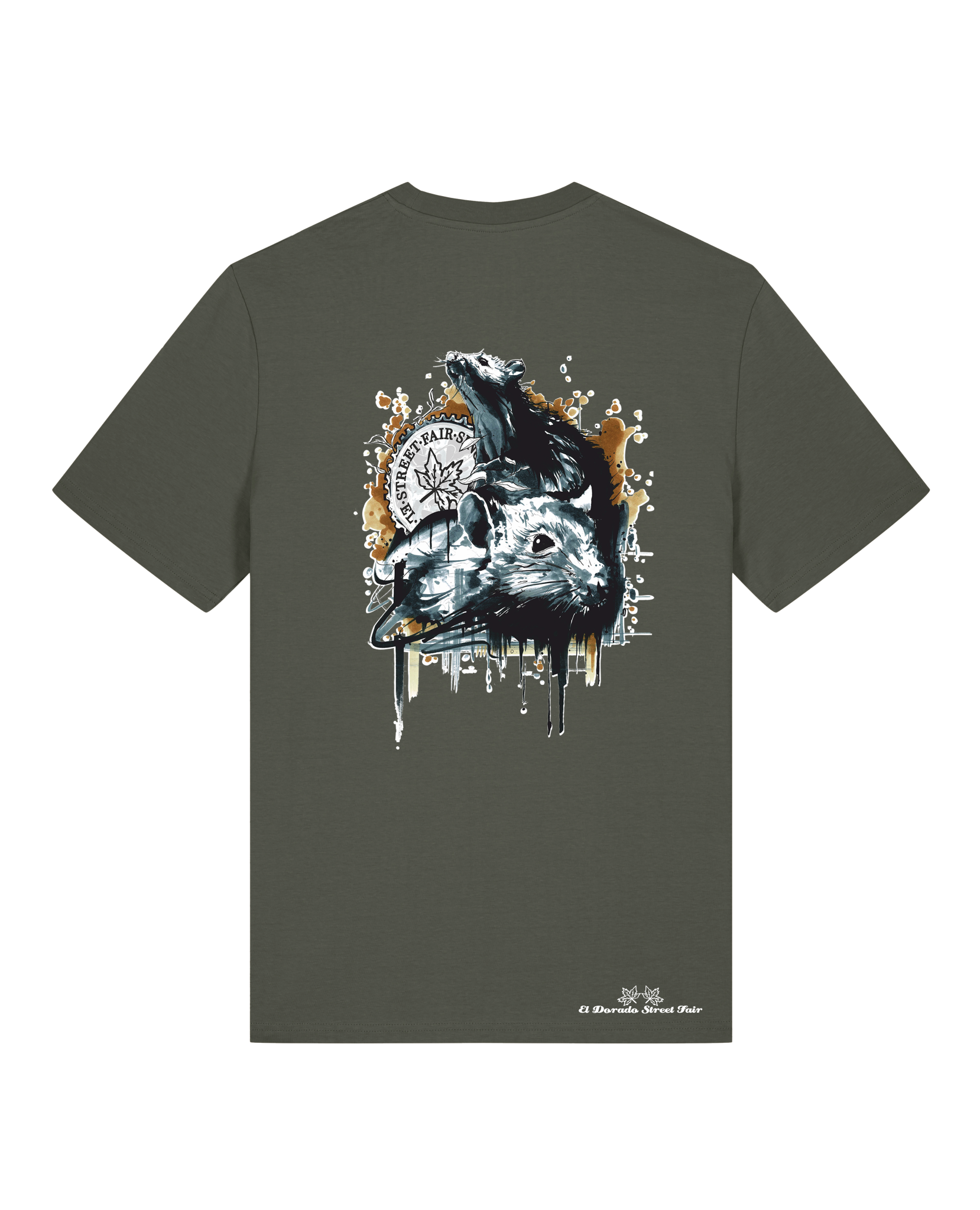 Bio Unisex Medium Fit T-Shirt Subchannel Staff (Backprint)