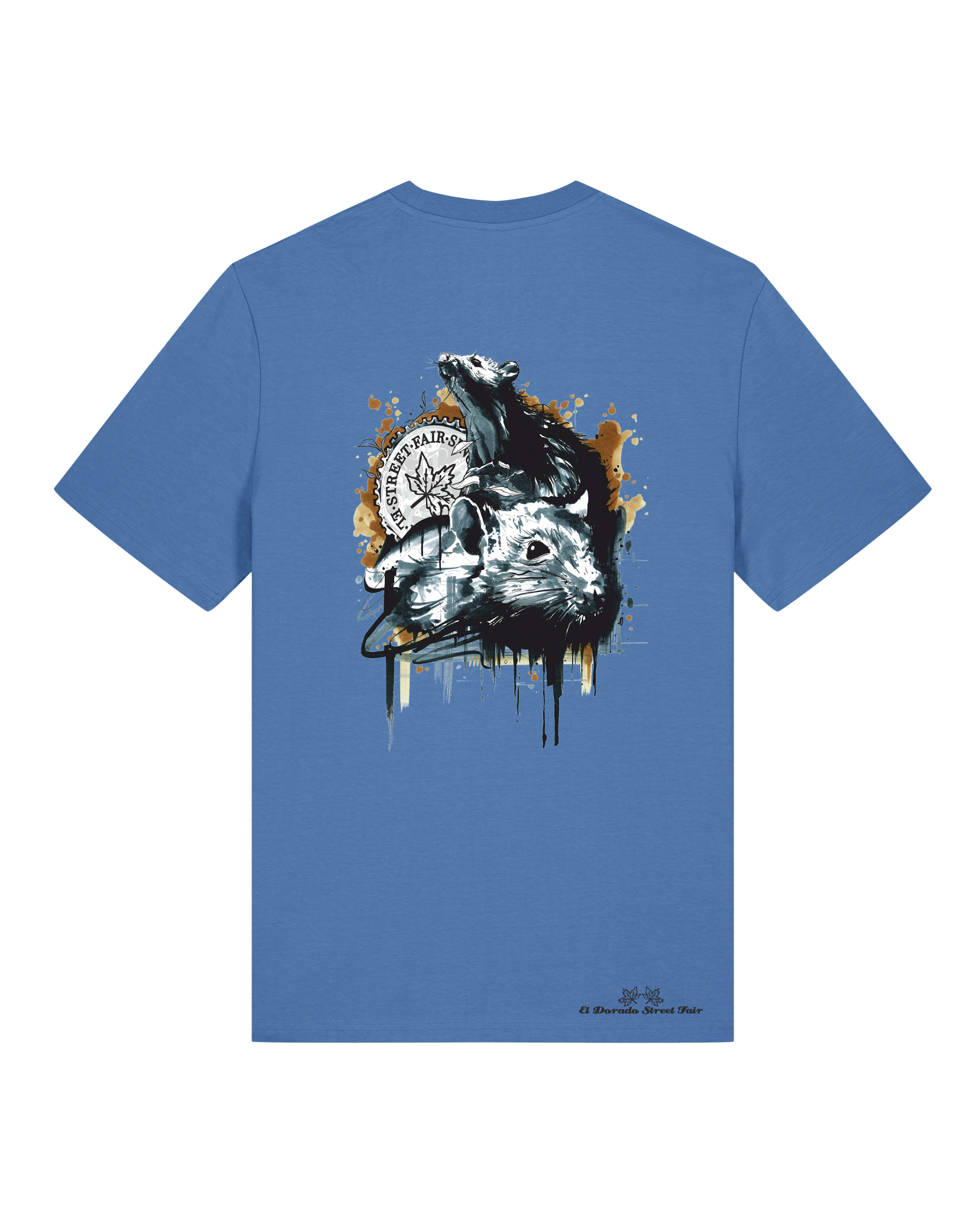 Bio Unisex Medium Fit T-Shirt Subchannel Staff (Backprint)