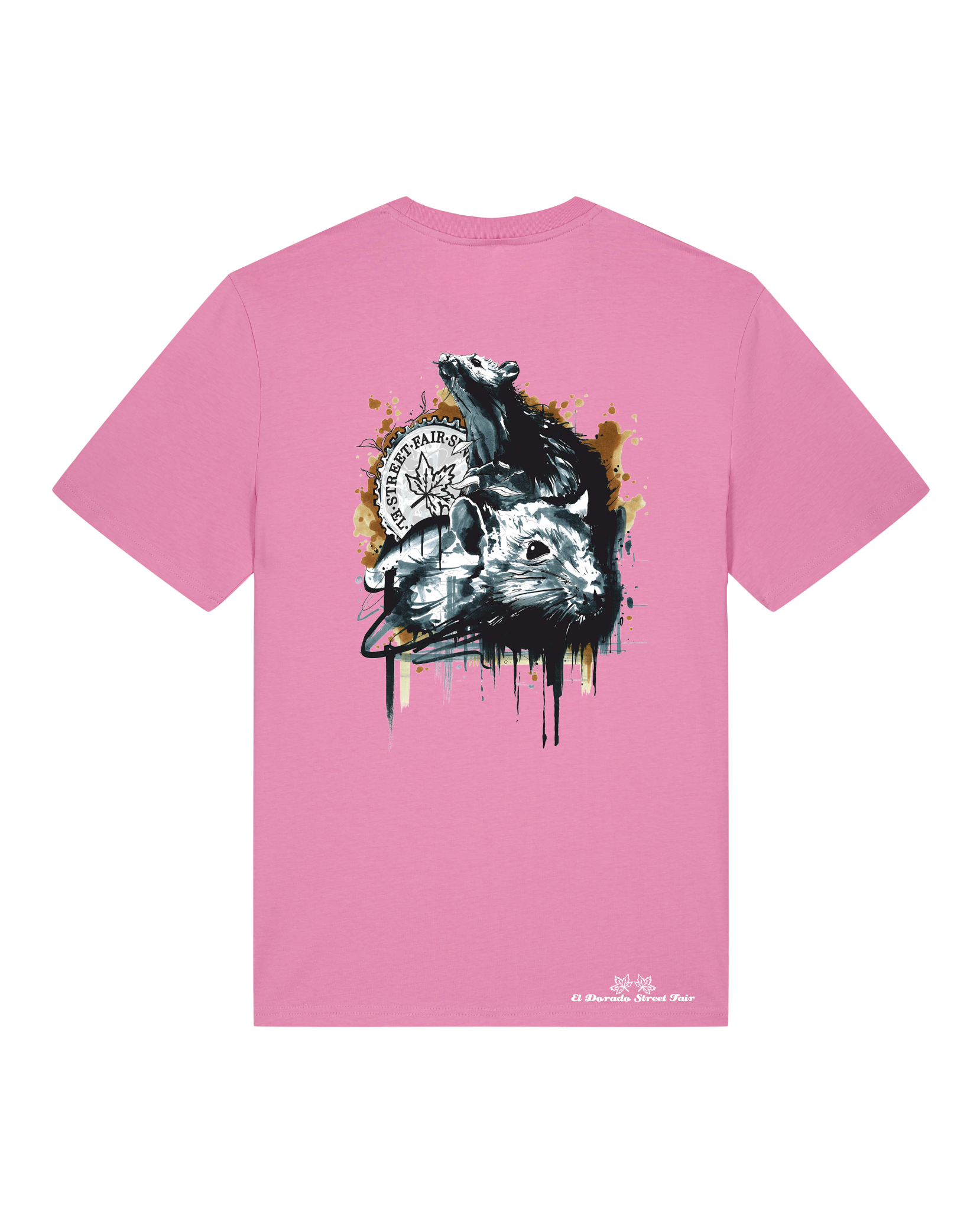 Bio Unisex Medium Fit T-Shirt Subchannel Staff (Backprint)