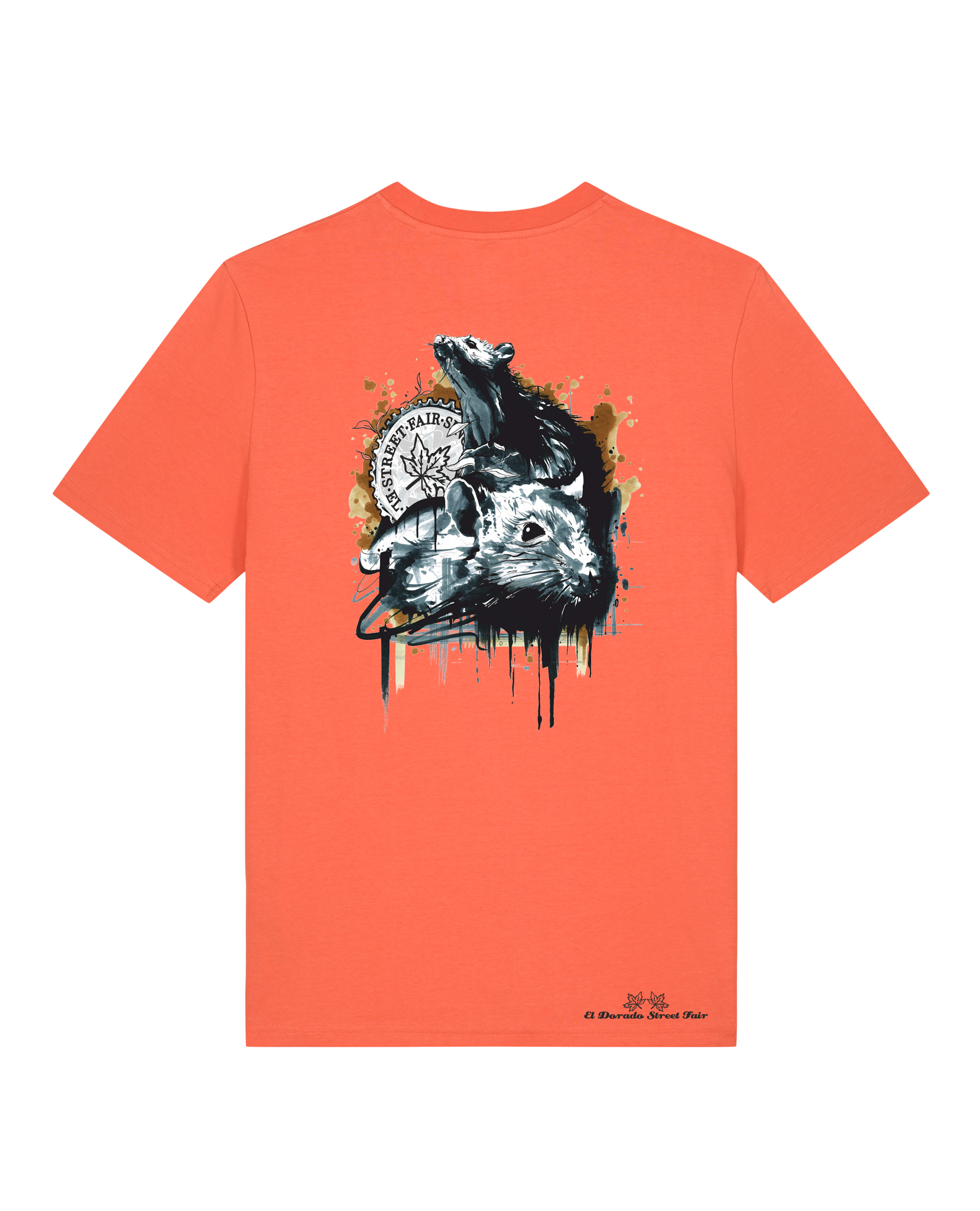 Bio Unisex Medium Fit T-Shirt Subchannel Staff (Backprint)