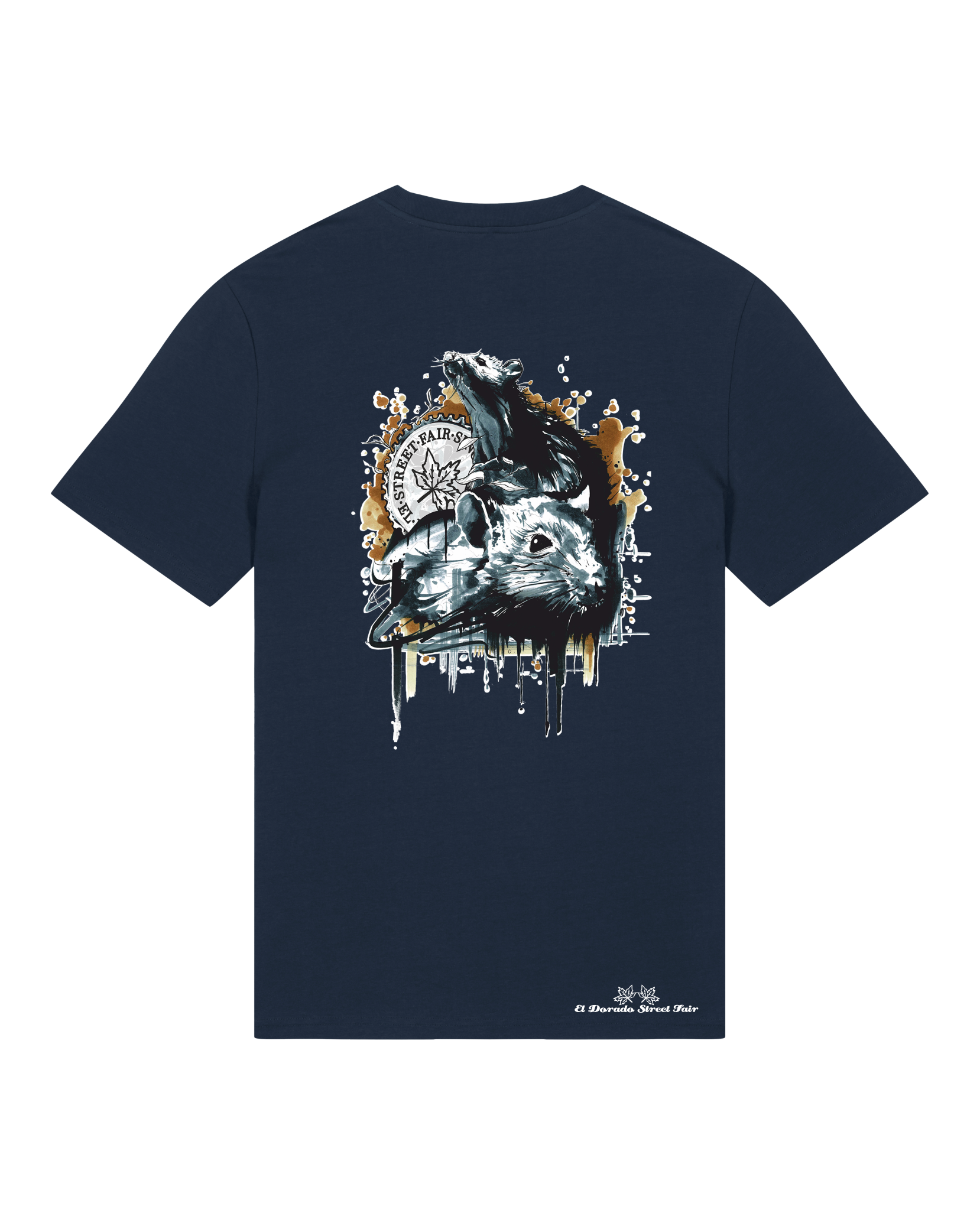 Bio Unisex Medium Fit T-Shirt Subchannel Staff (Backprint)