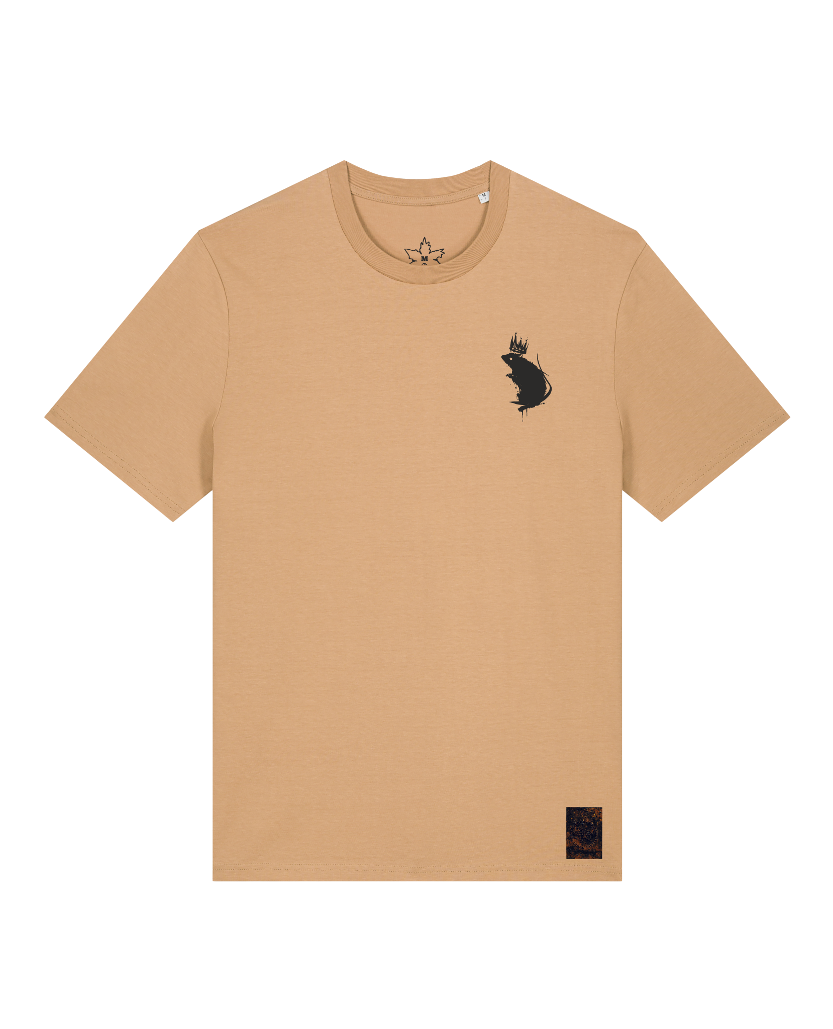 bio-unisex-medium fit-tshirt-subchannel staff (backprint)-sttu169-meersand-front