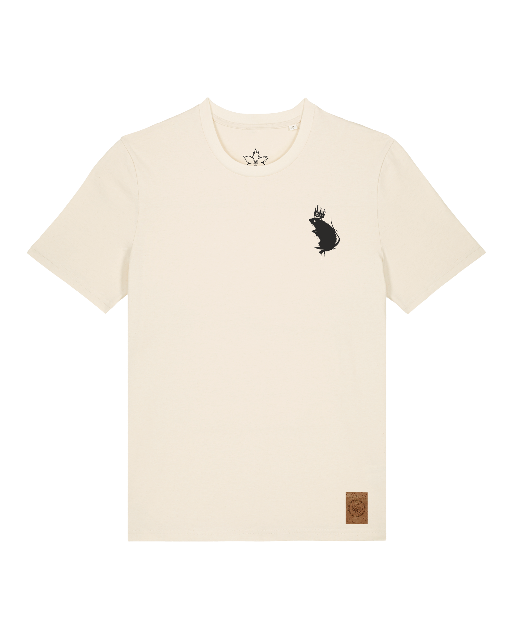 bio-unisex-medium fit-tshirt-subchannel staff (backprint)-sttu169-natur-front