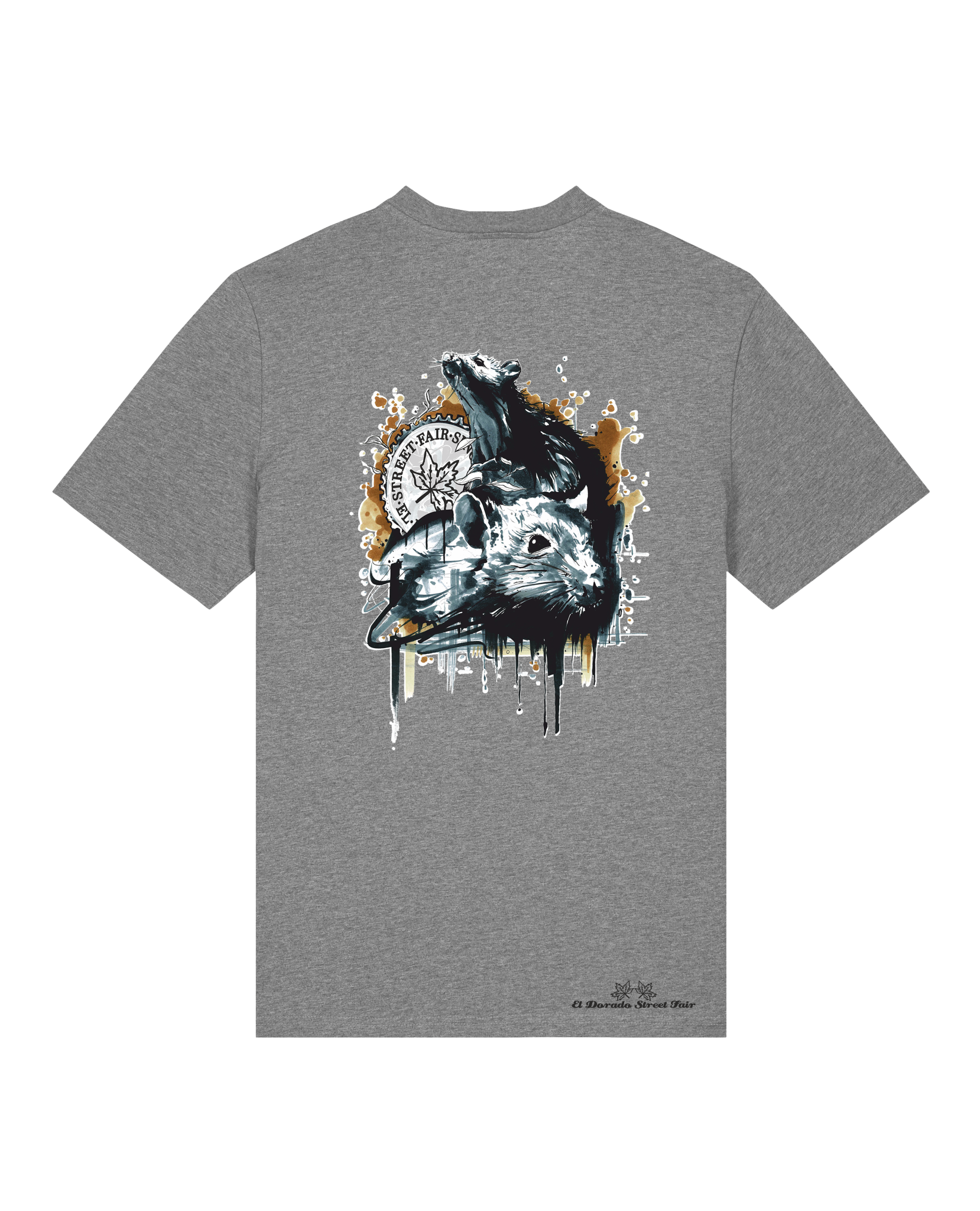 Bio Unisex Medium Fit T-Shirt Subchannel Staff (Backprint)
