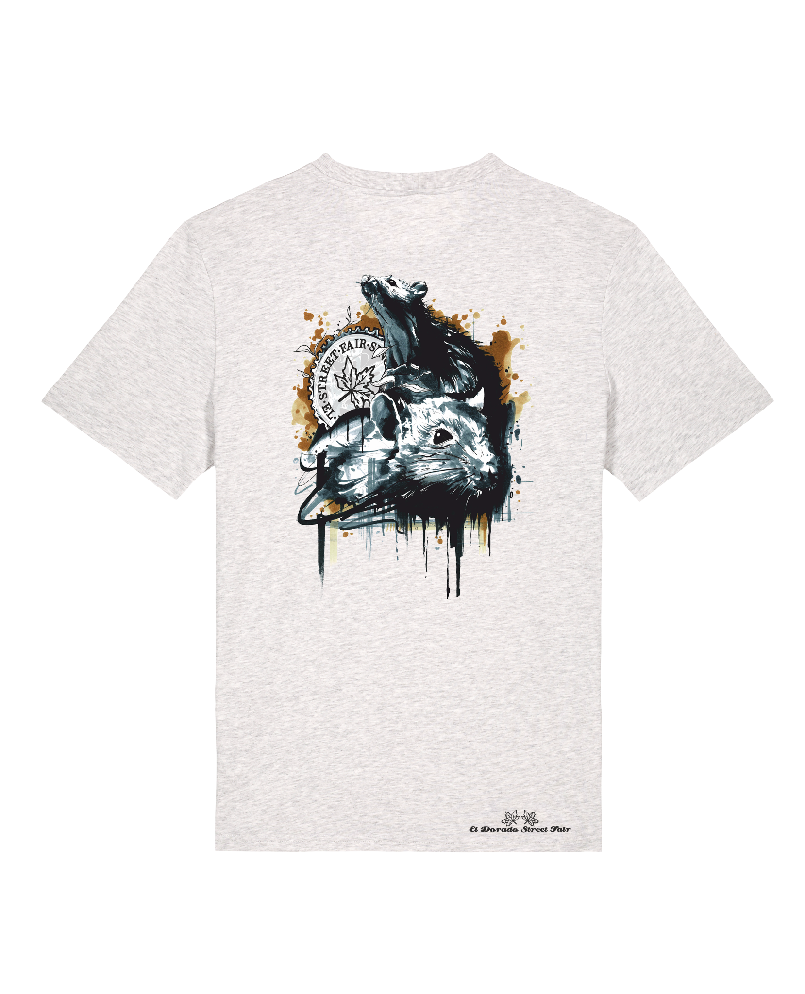 Bio Unisex Medium Fit T-Shirt Subchannel Staff (Backprint)