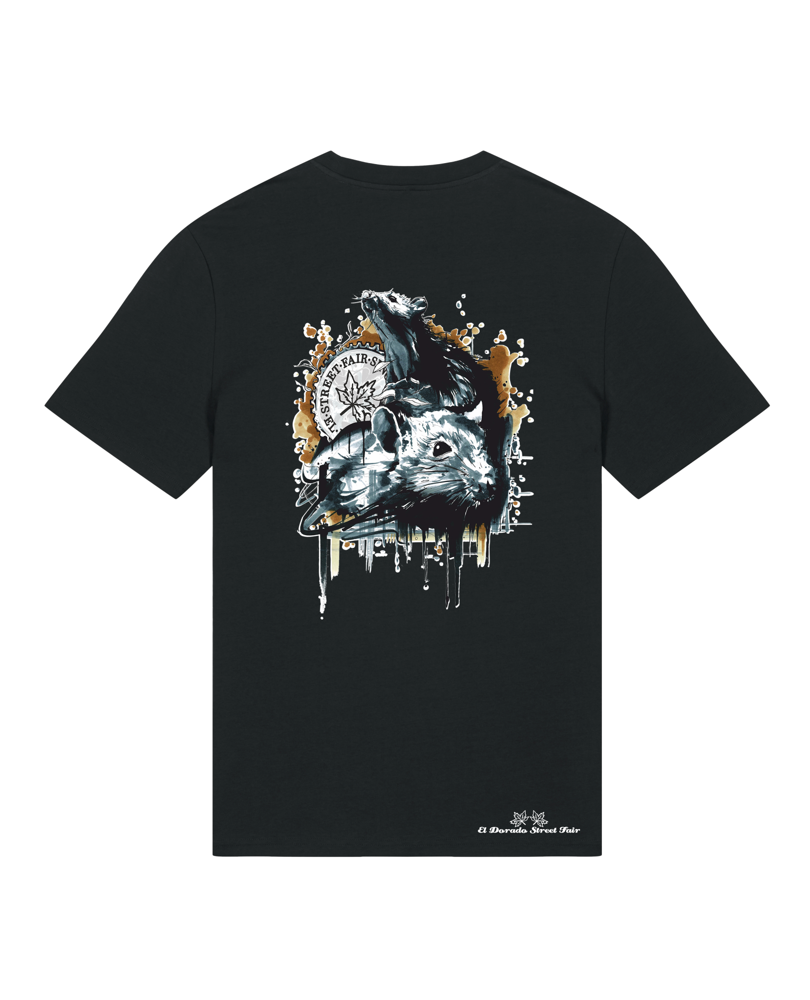Bio Unisex Medium Fit T-Shirt Subchannel Staff (Backprint)