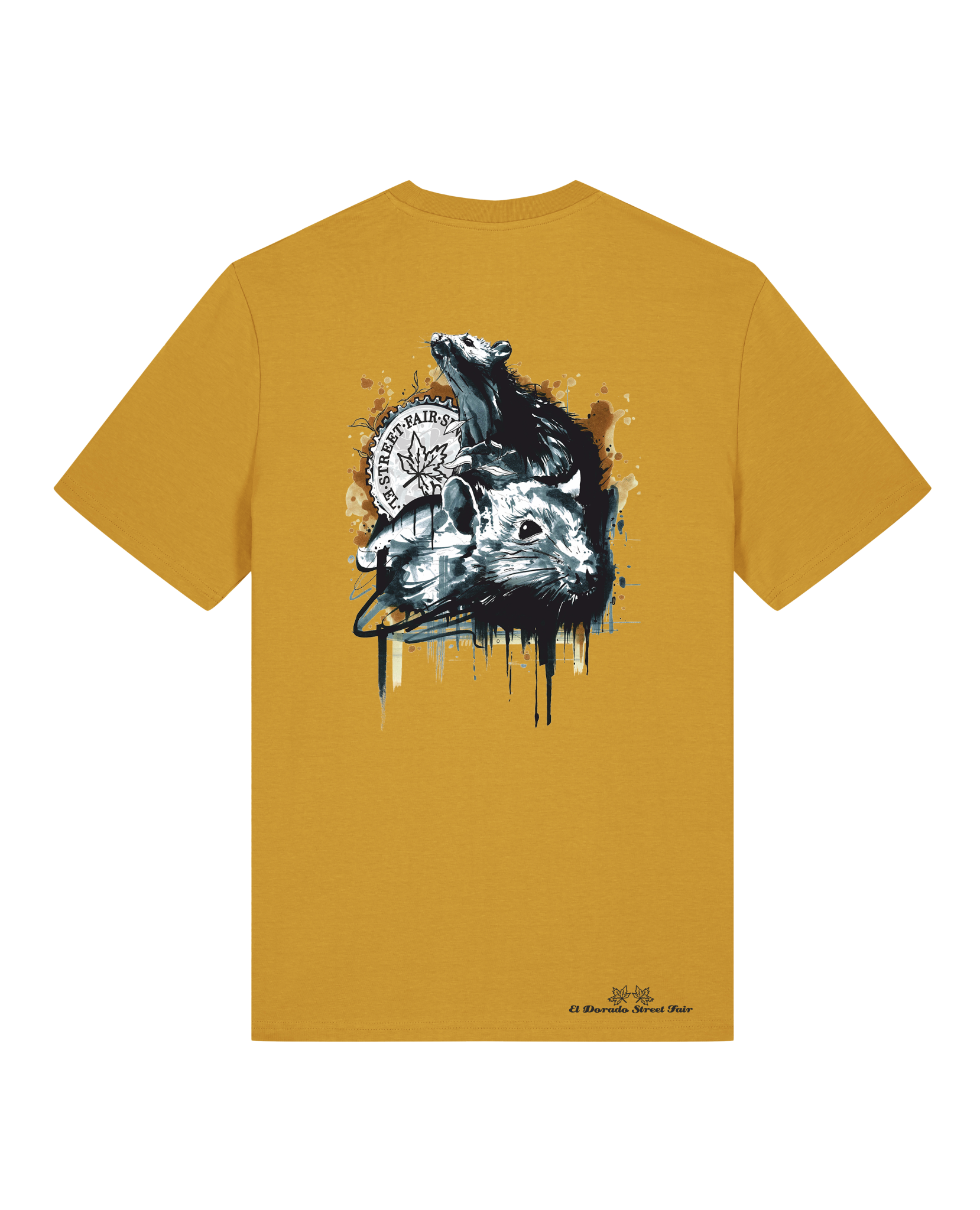 Bio Unisex Medium Fit T-Shirt Subchannel Staff (Backprint)