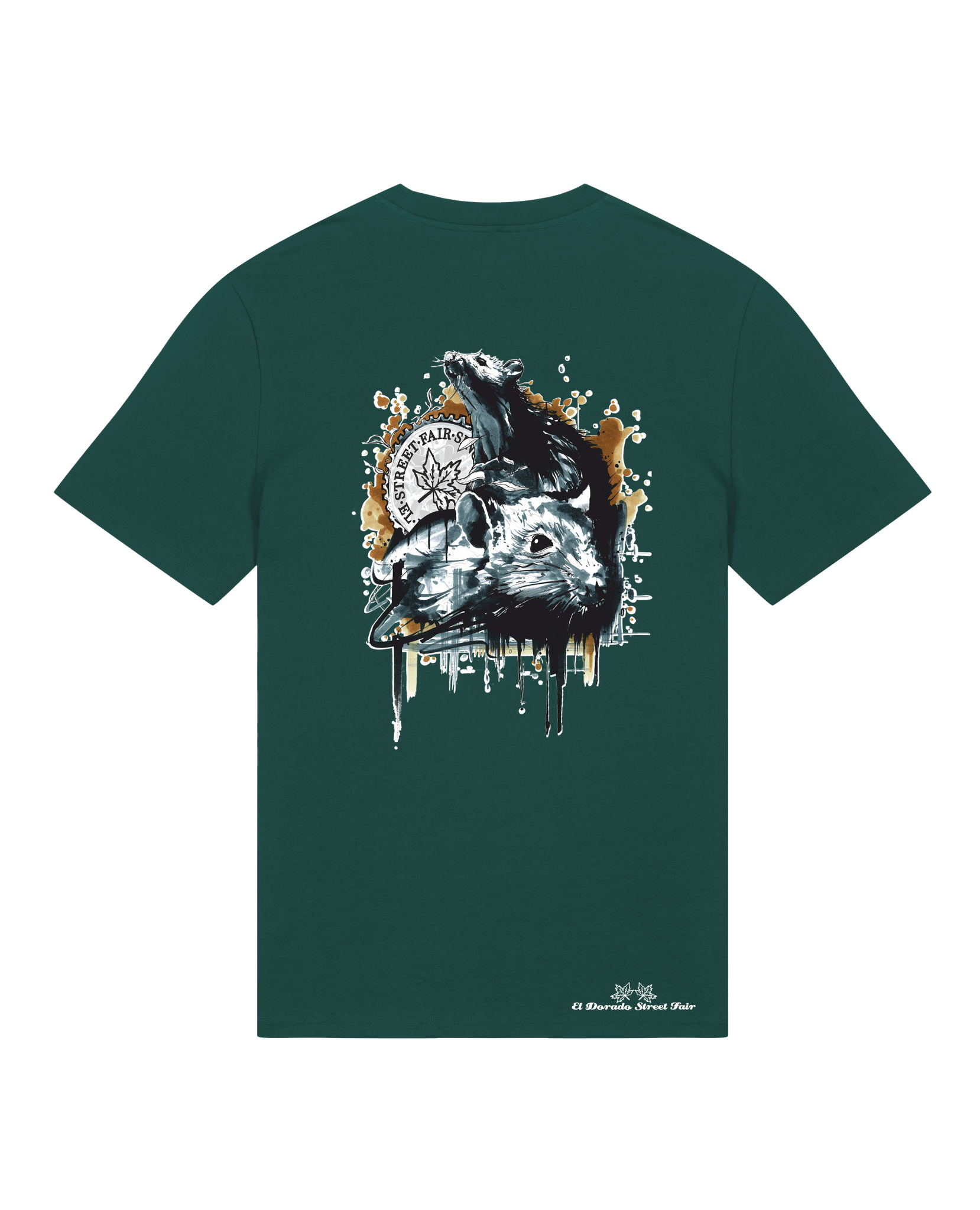Bio Unisex Medium Fit T-Shirt Subchannel Staff (Backprint)