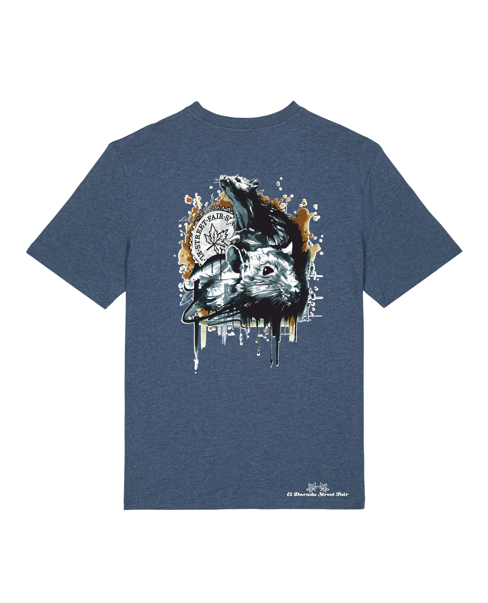 Bio Unisex Medium Fit T-Shirt Subchannel Staff (Backprint)