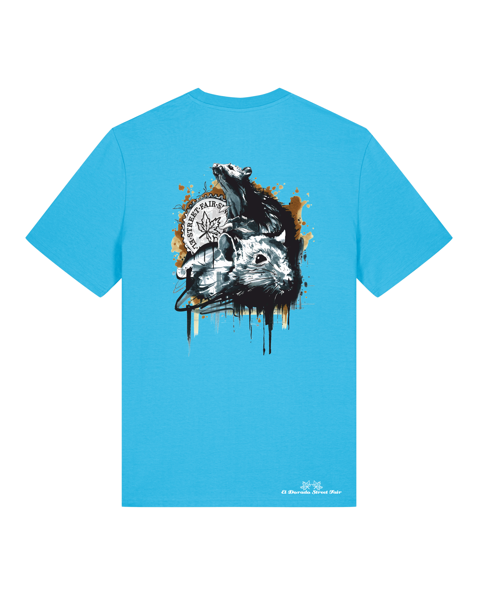Bio Unisex Medium Fit T-Shirt Subchannel Staff (Backprint)