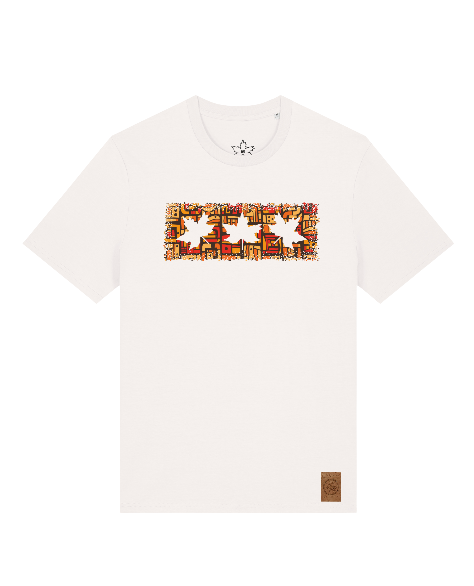 bio-unisex-medium fit-tshirt-t(h)ree leafes drift 2-sttu169-bio ei-front