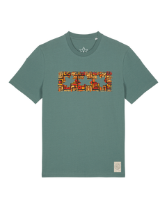 bio-unisex-medium fit-tshirt-t(h)ree leafes drift 2-sttu169-blautanne-front