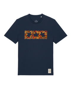 bio-unisex-medium fit-tshirt-t(h)ree leafes drift 2-sttu169-marine-front