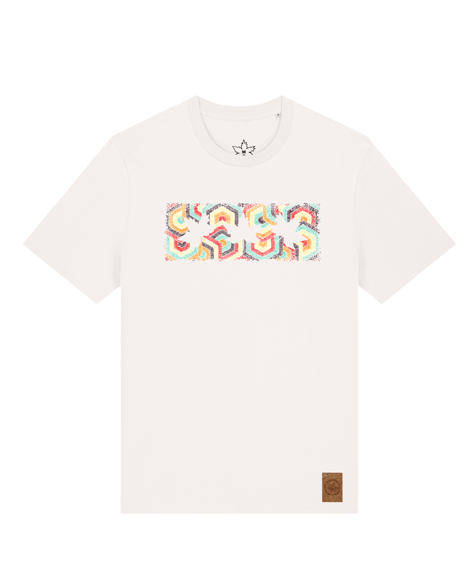 bio-unisex-medium fit-tshirt-t(h)ree leafes drift 3-sttu169-bio ei-front