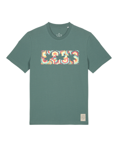 bio-unisex-medium fit-tshirt-t(h)ree leafes drift 3-sttu169-blautanne-front