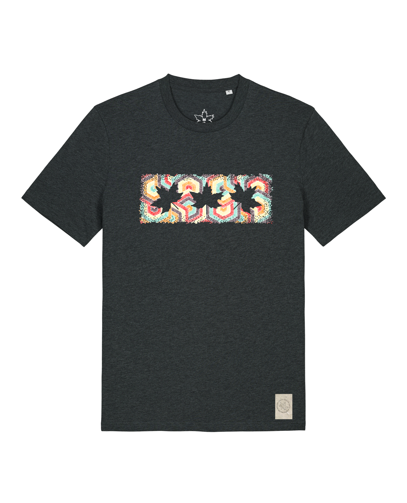 bio-unisex-medium fit-tshirt-t(h)ree leafes drift 3-sttu169-elephant-front