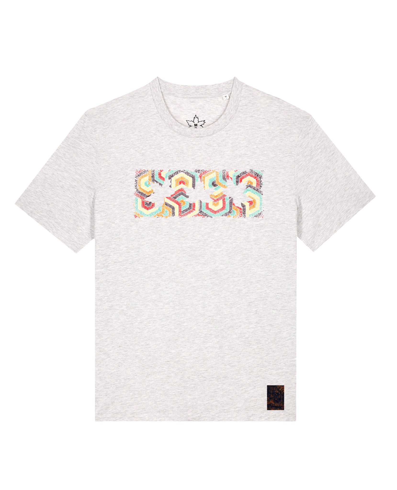 bio-unisex-medium fit-tshirt-t(h)ree leafes drift 3-sttu169-rennmaus-front