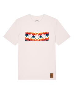 bio-unisex-medium fit-tshirt-t(h)ree leafes drift 4-sttu169-baumwollblute-front