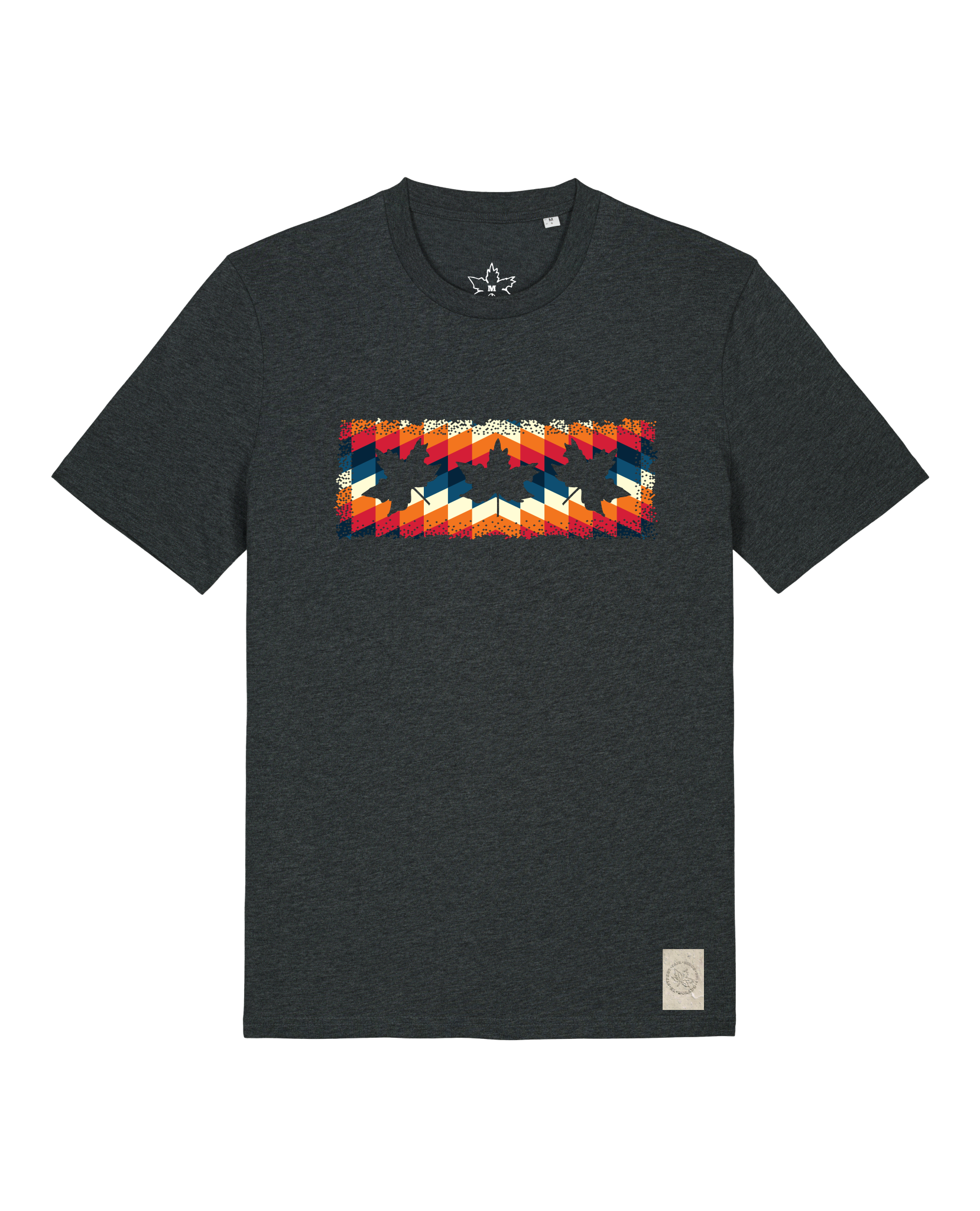 bio-unisex-medium fit-tshirt-t(h)ree leafes drift 4-sttu169-elephant-front