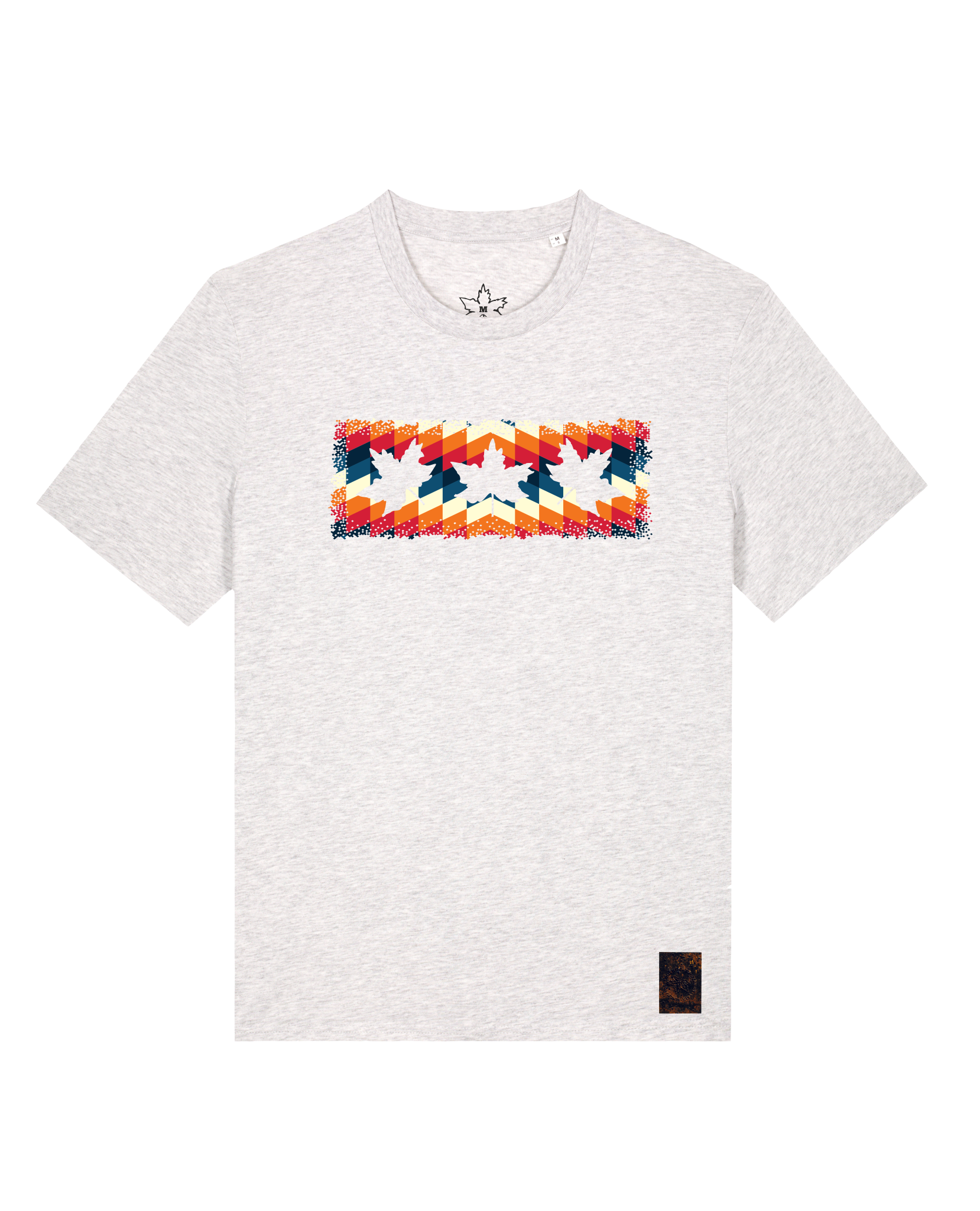 bio-unisex-medium fit-tshirt-t(h)ree leafes drift 4-sttu169-rennmaus-front