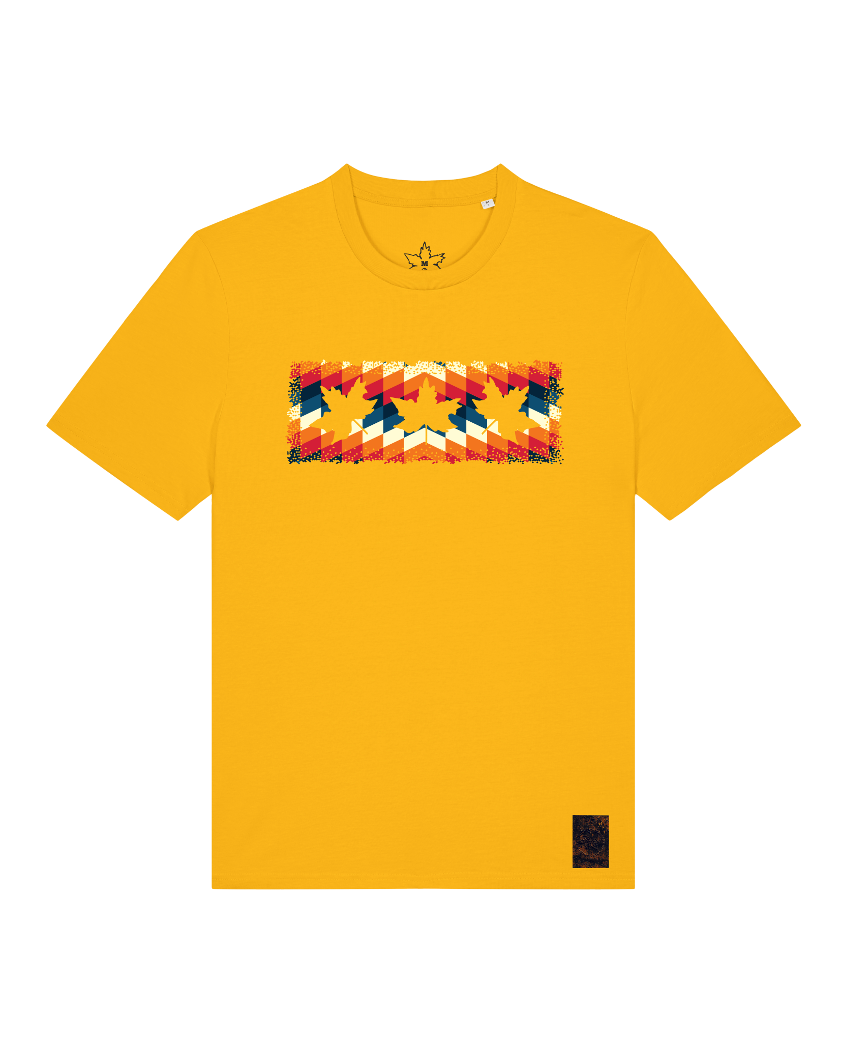 bio-unisex-medium fit-tshirt-t(h)ree leafes drift 4-sttu169-sonnenblume-front