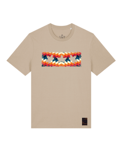 bio-unisex-medium fit-tshirt-t(h)ree leafes drift 4-sttu169-treibsand-front