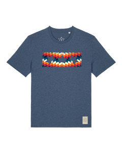 bio-unisex-medium fit-tshirt-t(h)ree leafes drift 4-sttu169-walblau-front