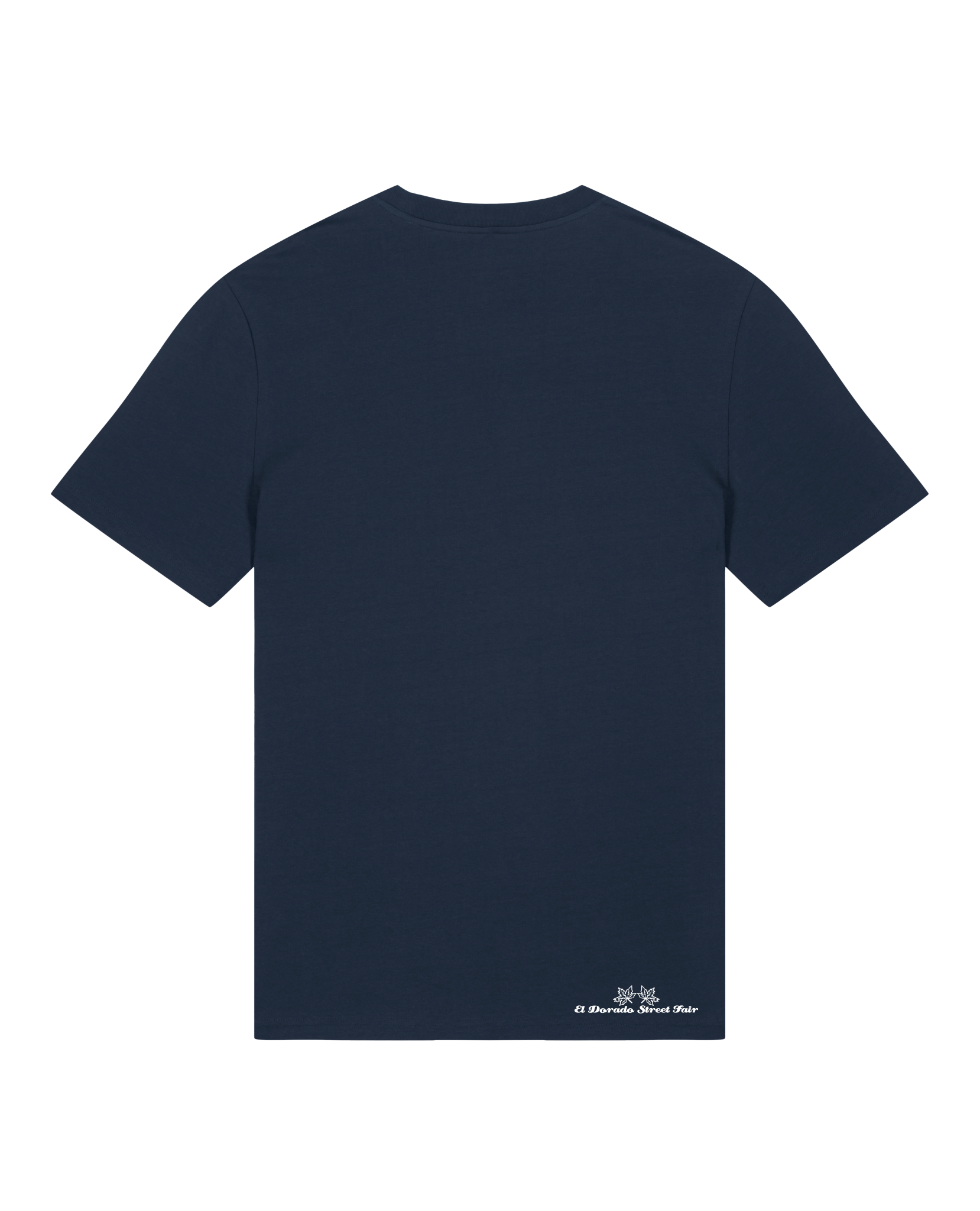 bio-unisex-medium fit-tshirt-t(h)ree leafes drift 5-sttu169-marine-back