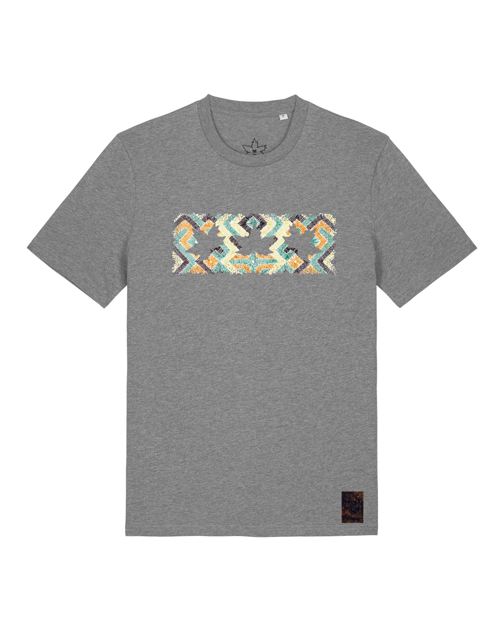 bio-unisex-medium fit-tshirt-t(h)ree leafes drift 5-sttu169-opossum-front