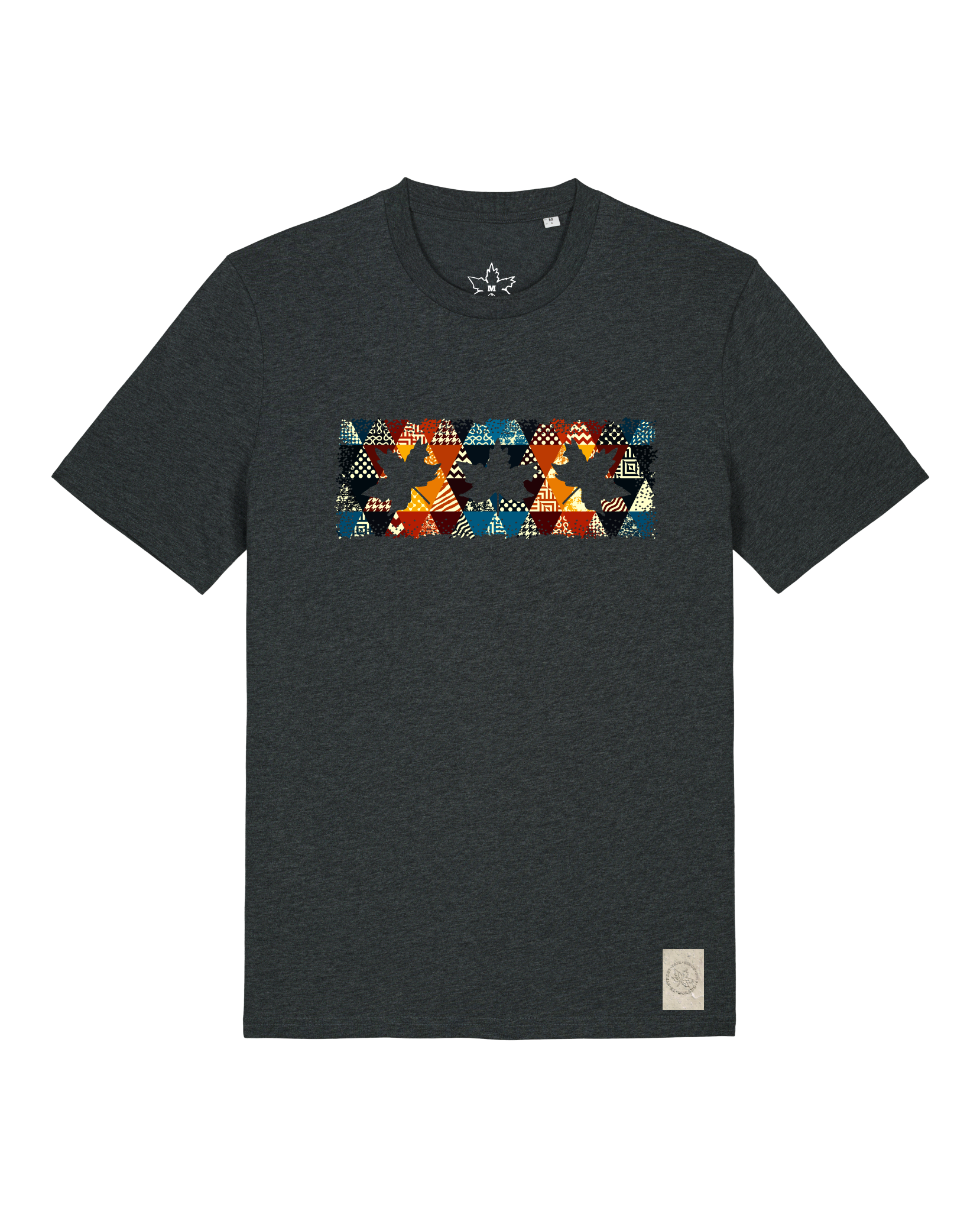 bio-unisex-medium fit-tshirt-t(h)ree leafes drift 6-sttu169-elephant-front