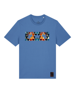 bio-unisex-medium fit-tshirt-t(h)ree leafes drift 6-sttu169-hortensie-front